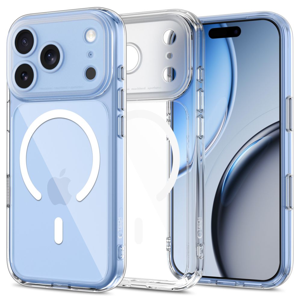Tech-Protect Magpeak Magsafe Cc iPhone 17 Pro Max / 18 Pro Max Clear - phone case | Mobilrise