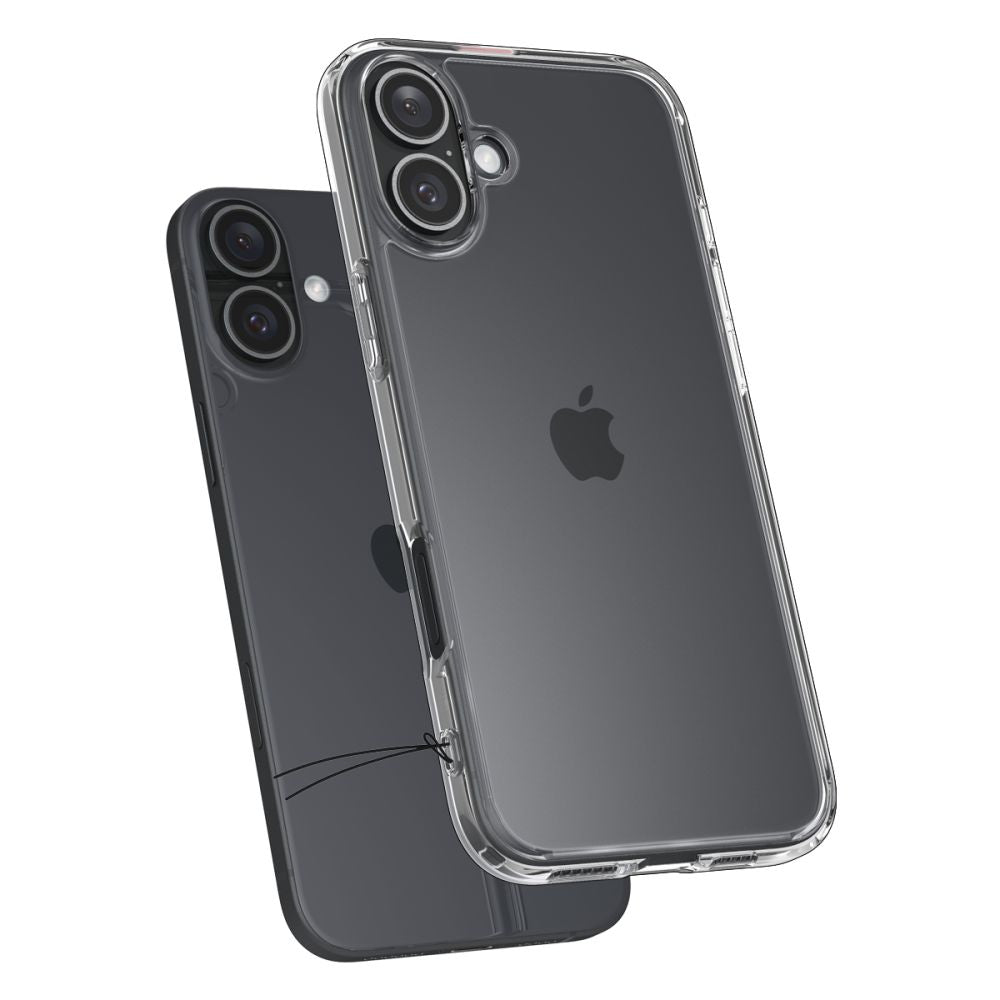 Spigen Ultra Hybrid iPhone 16 Crystal Clear - phone case - alternate view 4 | Mobilrise