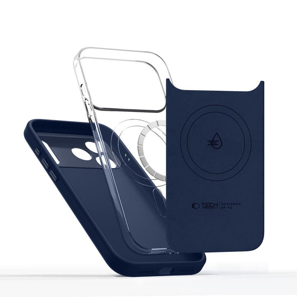 Tech-Protect Uniq Magsafe iPhone 17 Pro Max / 18 Pro Max Deep Blue - phone case - alternate view 4 | Mobilrise