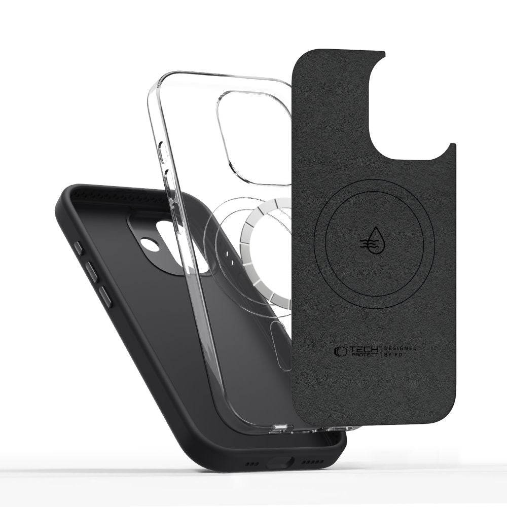 Tech-Protect Uniq Magsafe iPhone 17 Black - phone case - alternate view 4 | Mobilrise