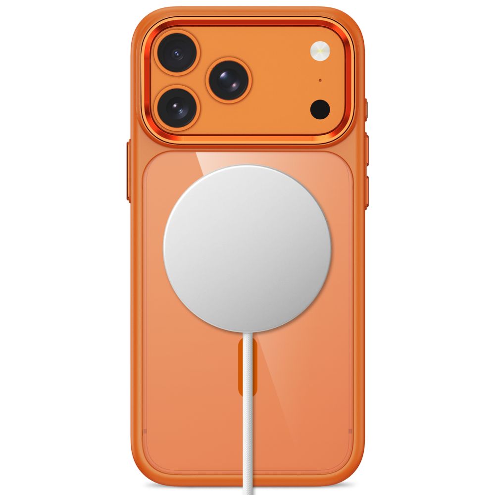 Tech-Protect Magmat Magsafe Cc iPhone 17 Pro Max / 18 Pro Max Cosmic Orange/Clear - phone case - alternate view 5 | Mobilrise