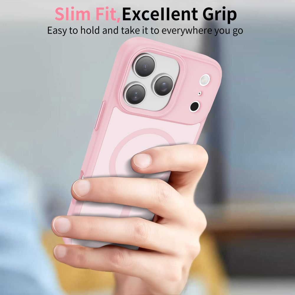 Tech-Protect Magmat Magsafe iPhone 17 Pro Max / 18 Pro Max Matte Pink - phone case - alternate view 5 | Mobilrise