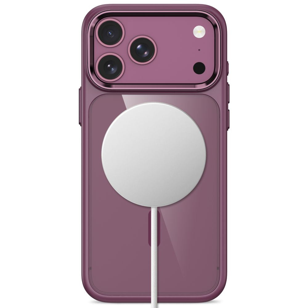 Tech-Protect Magmat Magsafe Cc iPhone 17 Pro / 18 Pro Dark Cherry/Clear - phone case - alternate view 5 | Mobilrise