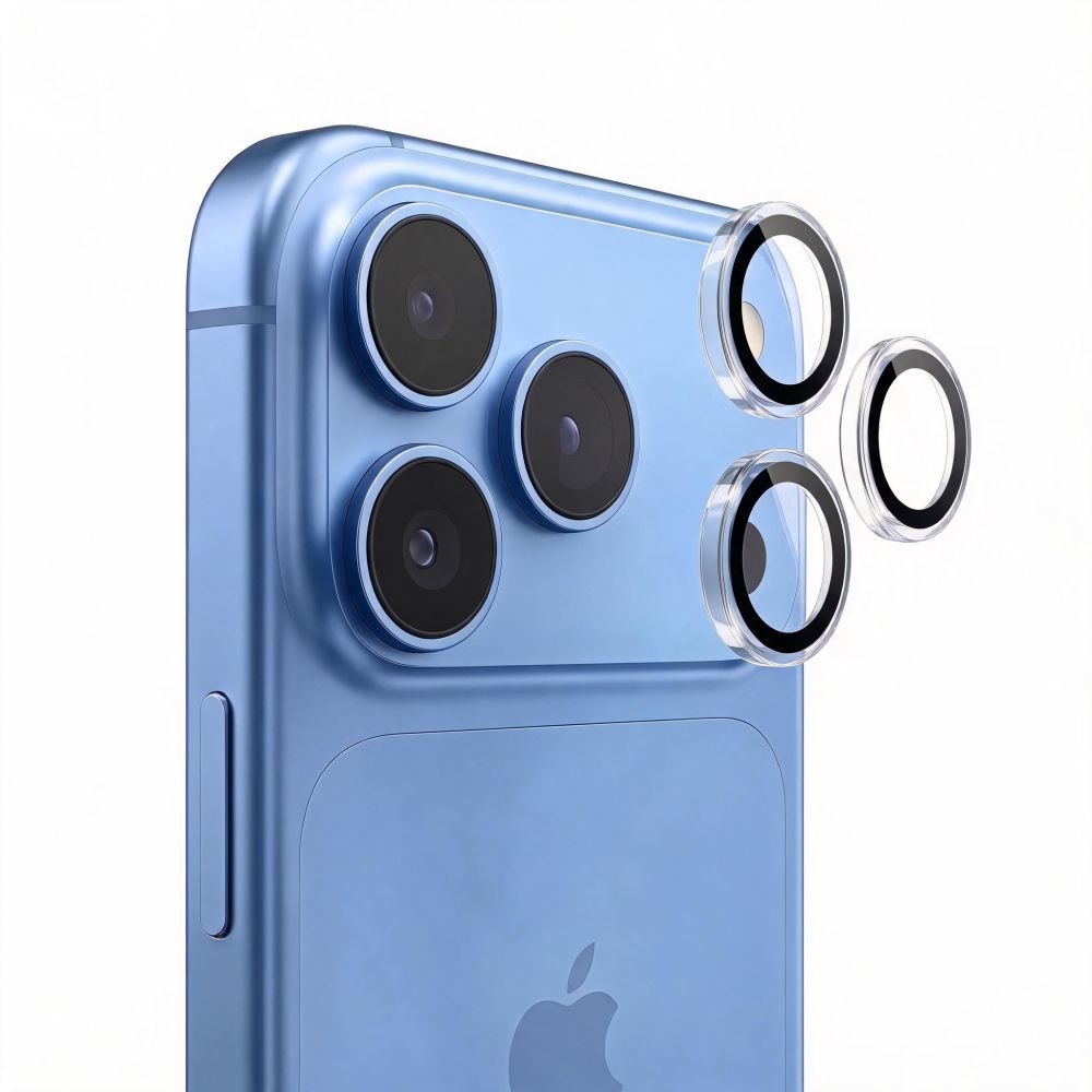 Tech-Protect Camring Fit+ iPhone 18 Pro / Max Clear - camera lens protector - alternate view 3 | Mobilrise