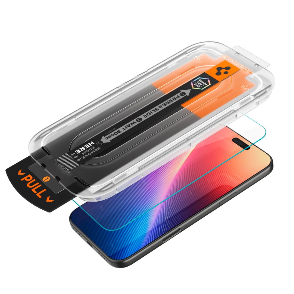 Spigen Glas.tR EZ Fit Pro Privacy Tempered Glass Screen Protector for iPhone Air - Privacy - alternate view 6 | Mobilrise