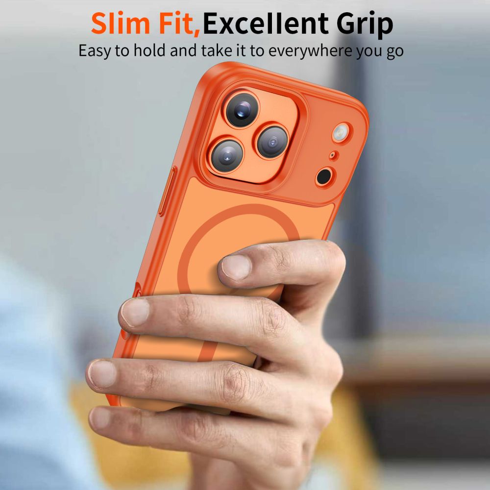 Tech-Protect Magmat Magsafe iPhone 17 Pro Max / 18 Pro Max Matte Cosmic Orange - phone case - alternate view 6 | Mobilrise