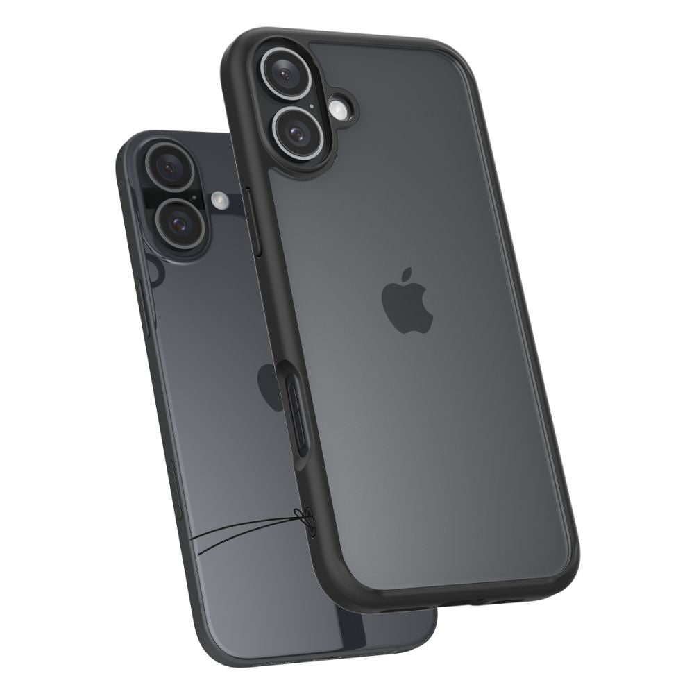 Spigen Ultra Hybrid iPhone 16 Matte Black - phone case - alternate view 6 | Mobilrise