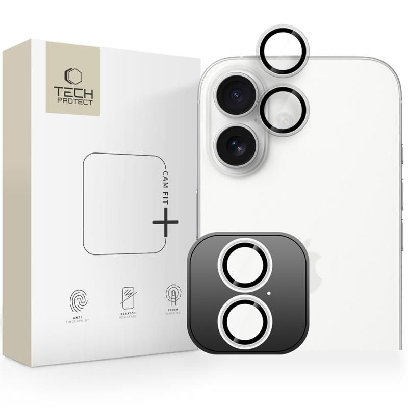Tech-Protect Camring Fit+ iPhone 16 / 16 Plus / 17 Transparent