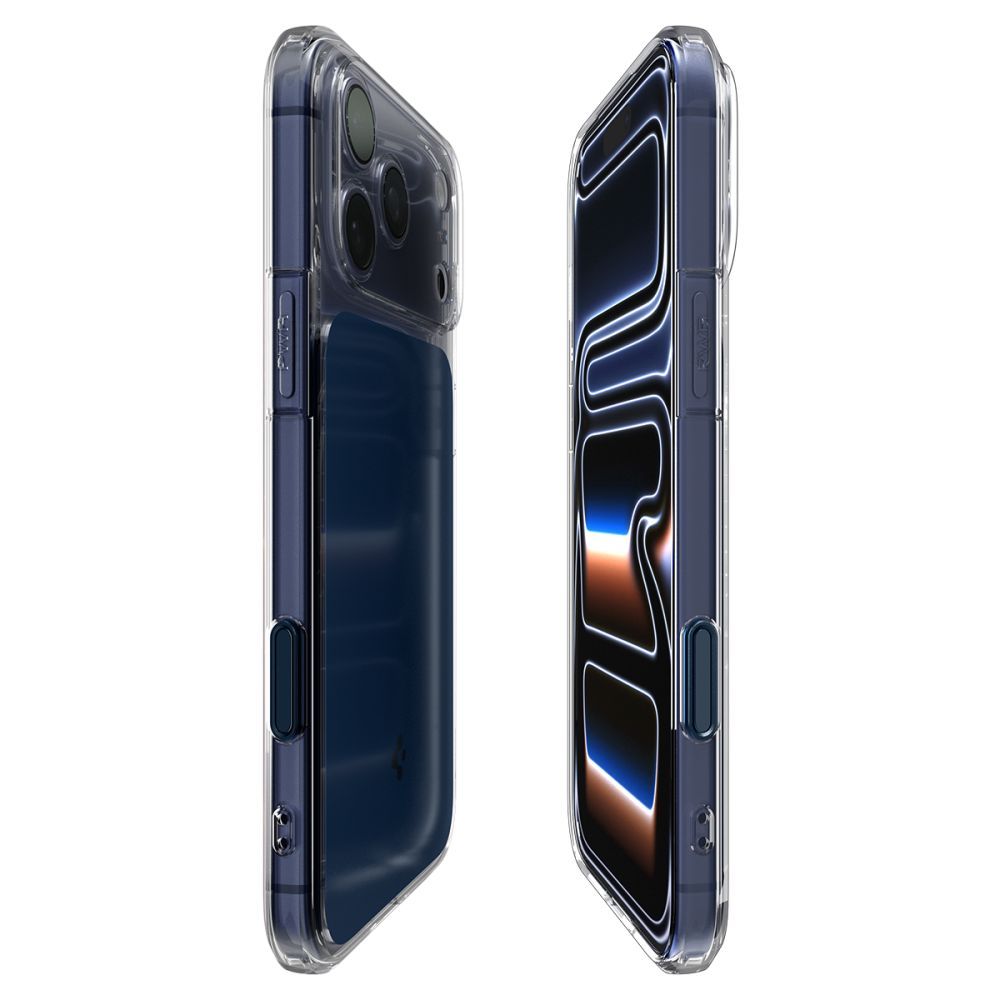 Spigen Ultra Hybrid 'T' Mag Magsafe iPhone 17 Pro / 18 Pro Matte Blue - phone case - alternate view 7 | Mobilrise