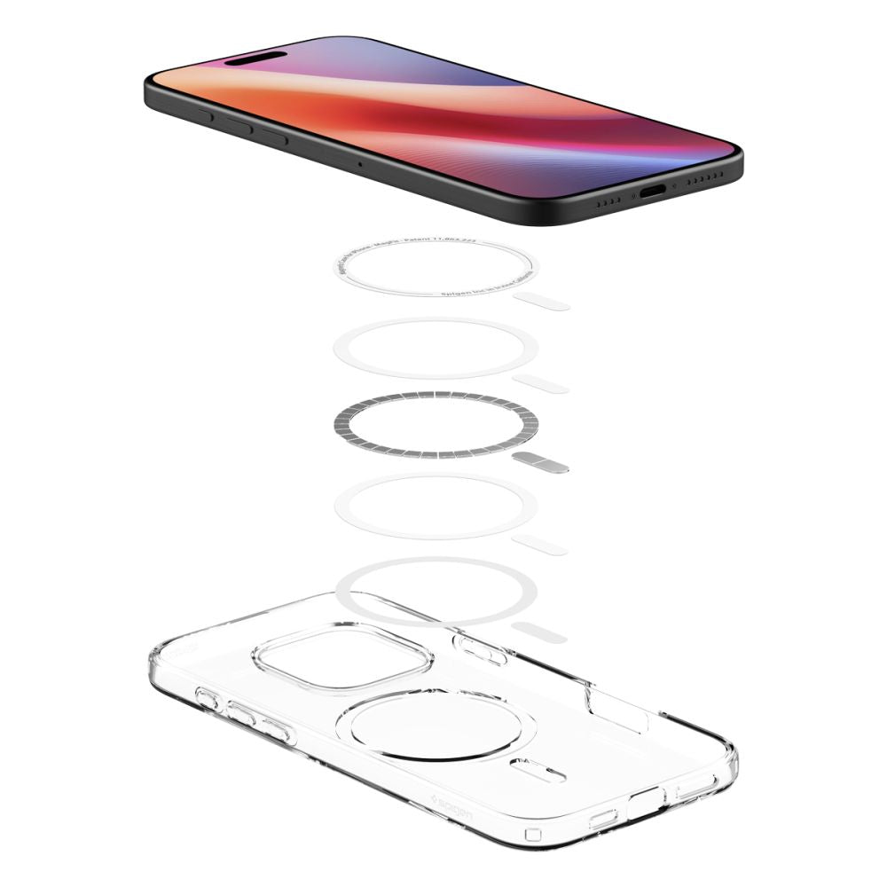 Spigen Liquid Crystal Mag Magsafe iPhone 16 Pro Max Clear - phone case - alternate view 6 | Mobilrise