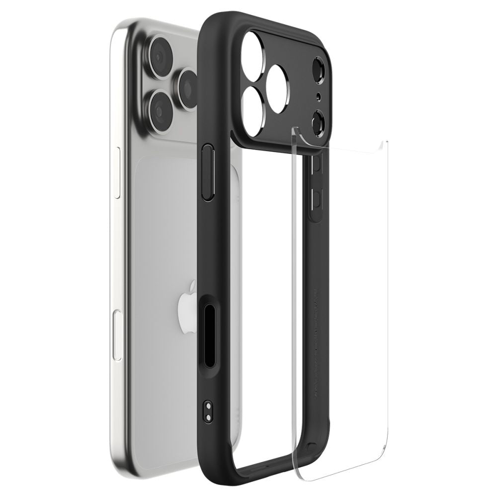 Spigen Ultra Hybrid iPhone 17 Pro Max / 18 Pro Max Matte Black - phone case - alternate view 7 | Mobilrise