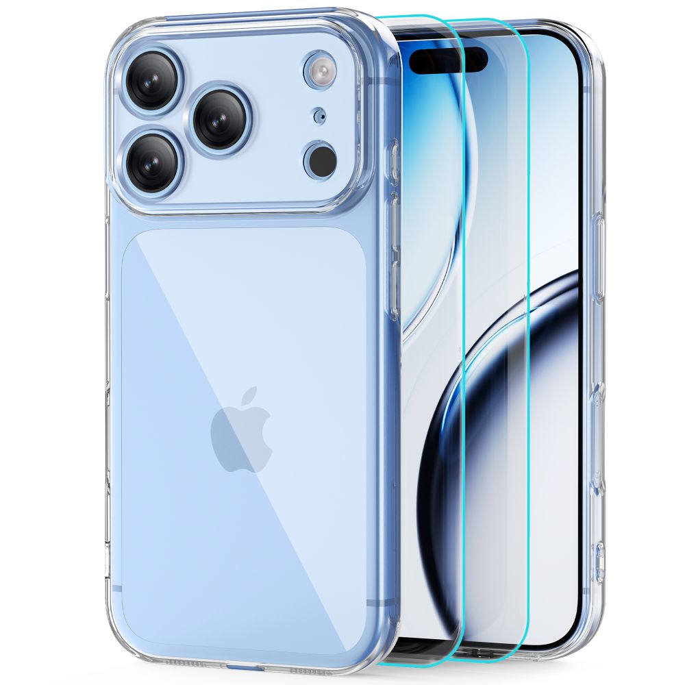 Tech-Protect Flexair + Glass 2-Pack iPhone 17 Pro / 18 Pro Clear - phone case | Mobilrise