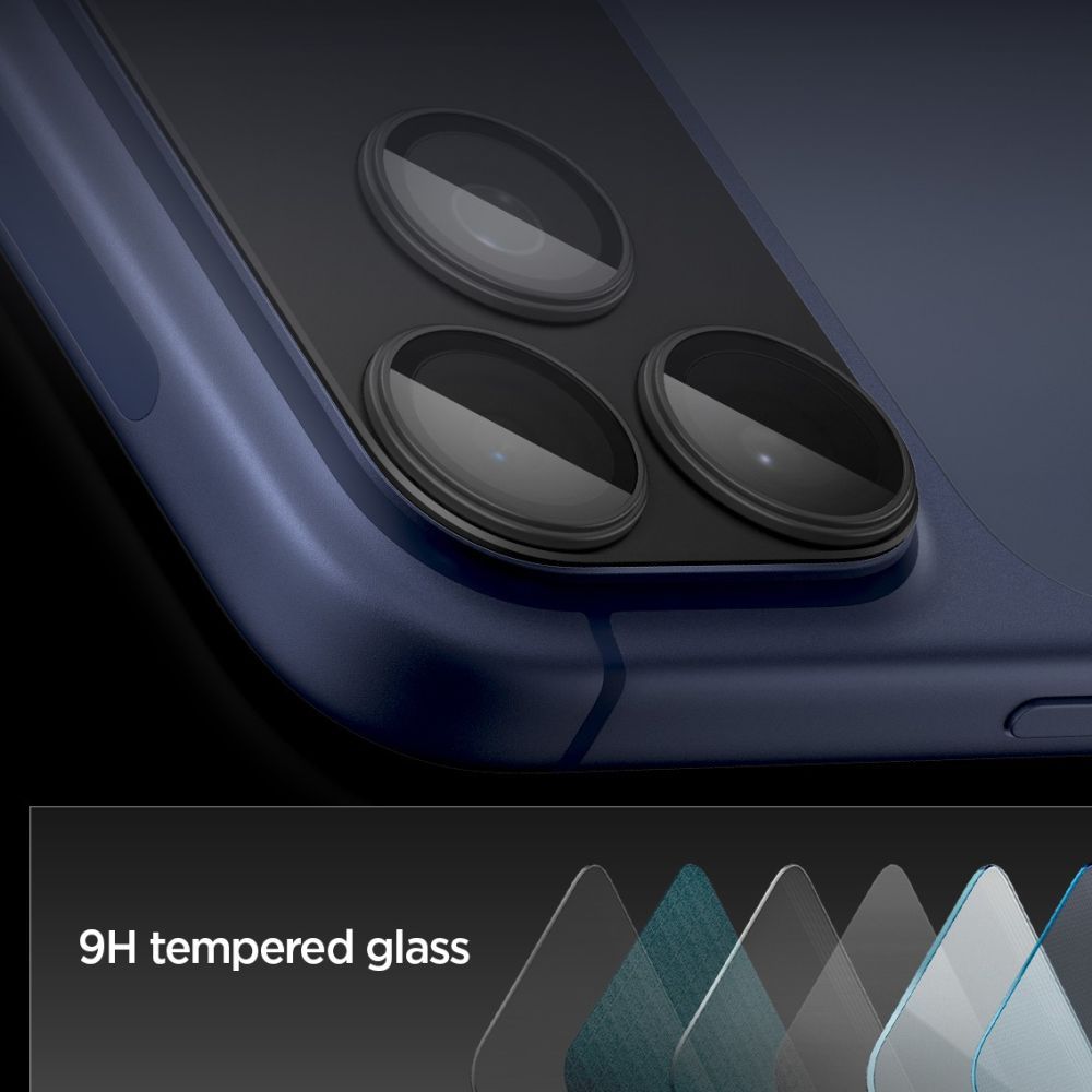 Spigen Optik Pro XL "EZ Fit" Camera Protector iPhone 17 Pro Max Black - alternate view 8 | Mobilrise