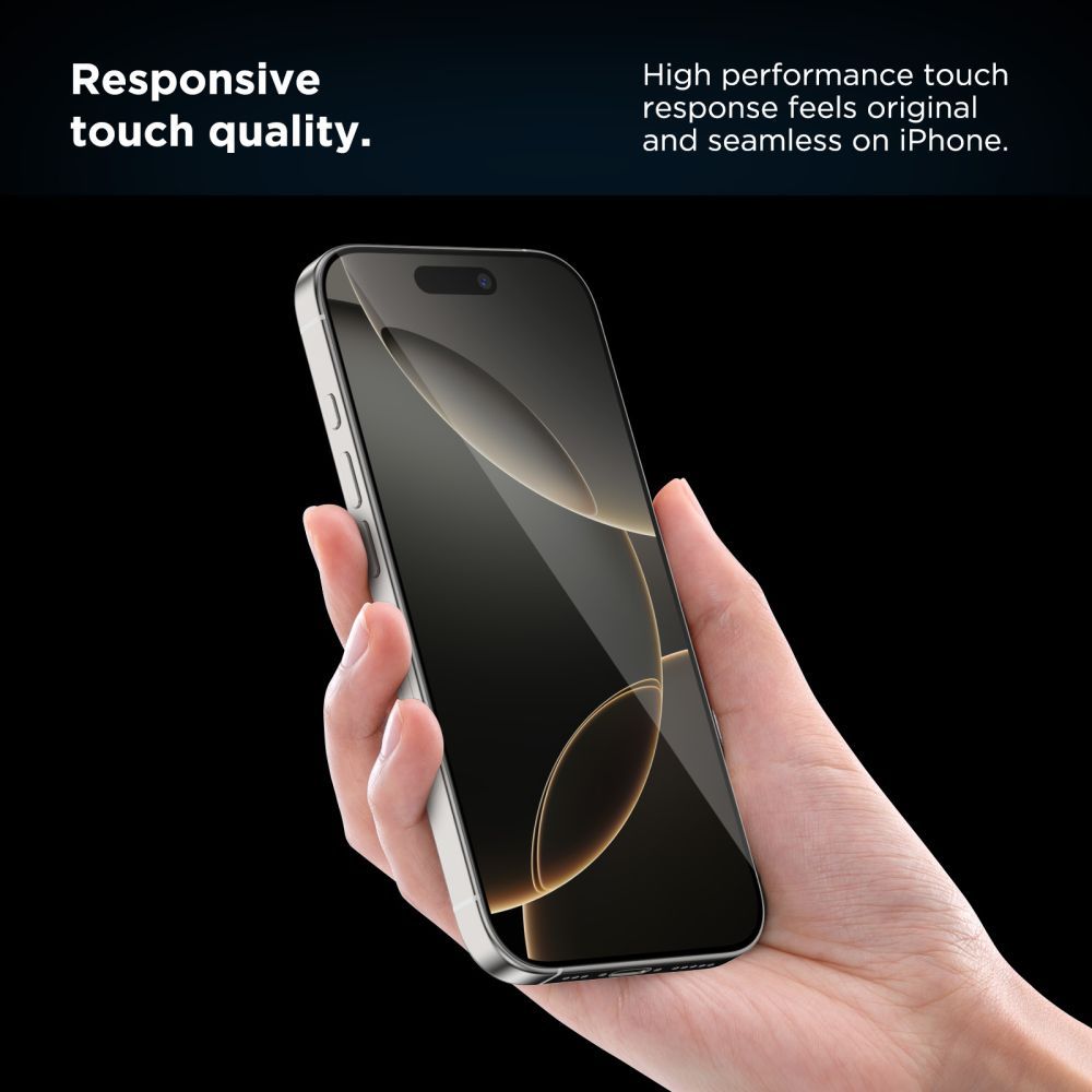 Tempered Glass Tech-Protect Quick Set+ 2-Pack iPhone 17 Pro Max Black - alternate view 6 | Mobilrise