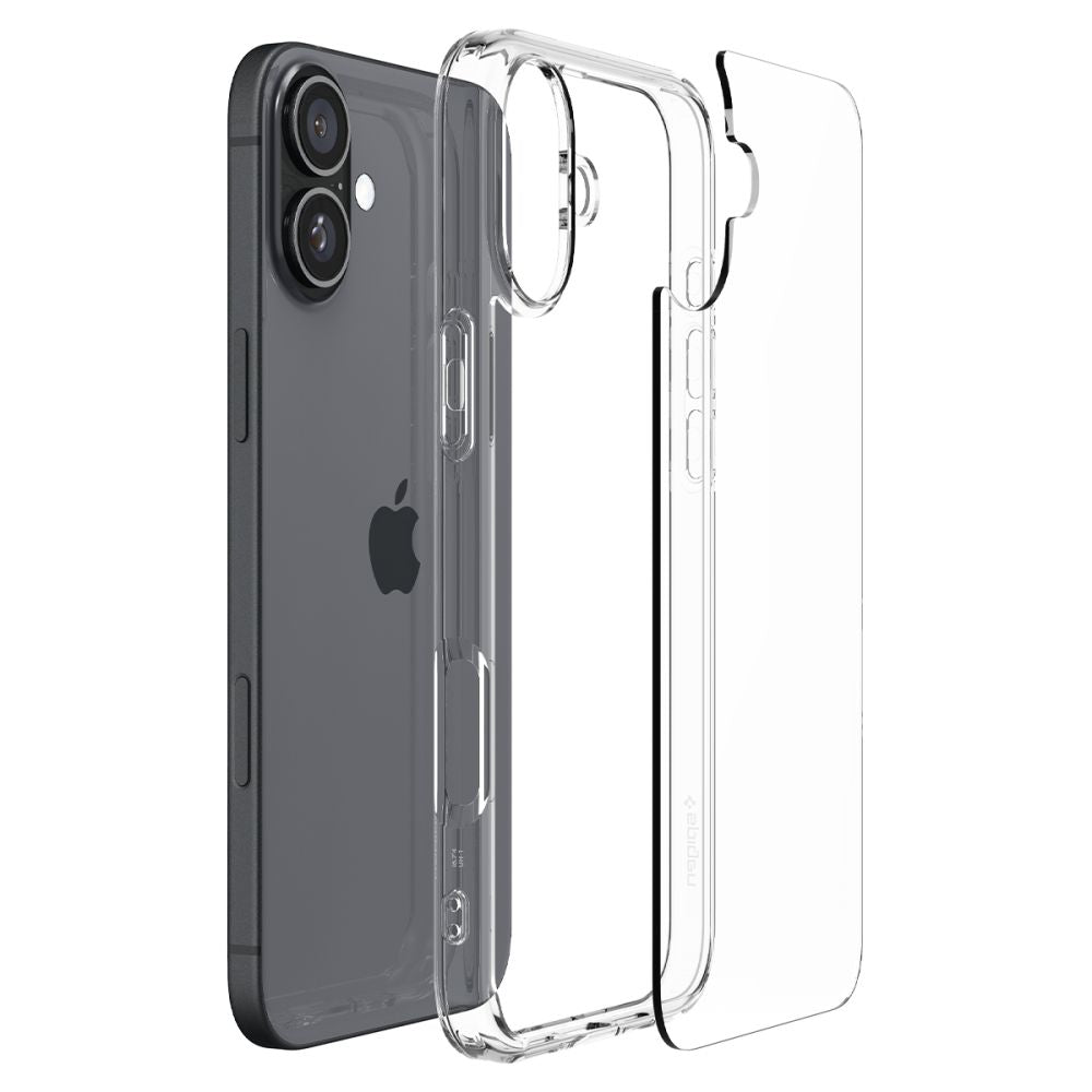 Spigen Ultra Hybrid iPhone 16 Crystal Clear - phone case - alternate view 7 | Mobilrise