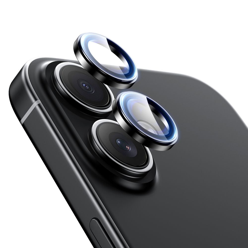 Tech-Protect Camring Fit+ iPhone 16 / 16 Plus / 17 Clear - camera lens protector - alternate view 3 | Mobilrise