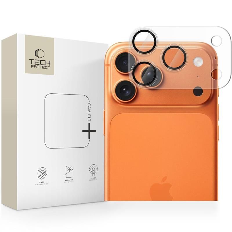 Camera Cover Tech-Protect Camfull Fit+ Iphone 17 Pro Matte Clear