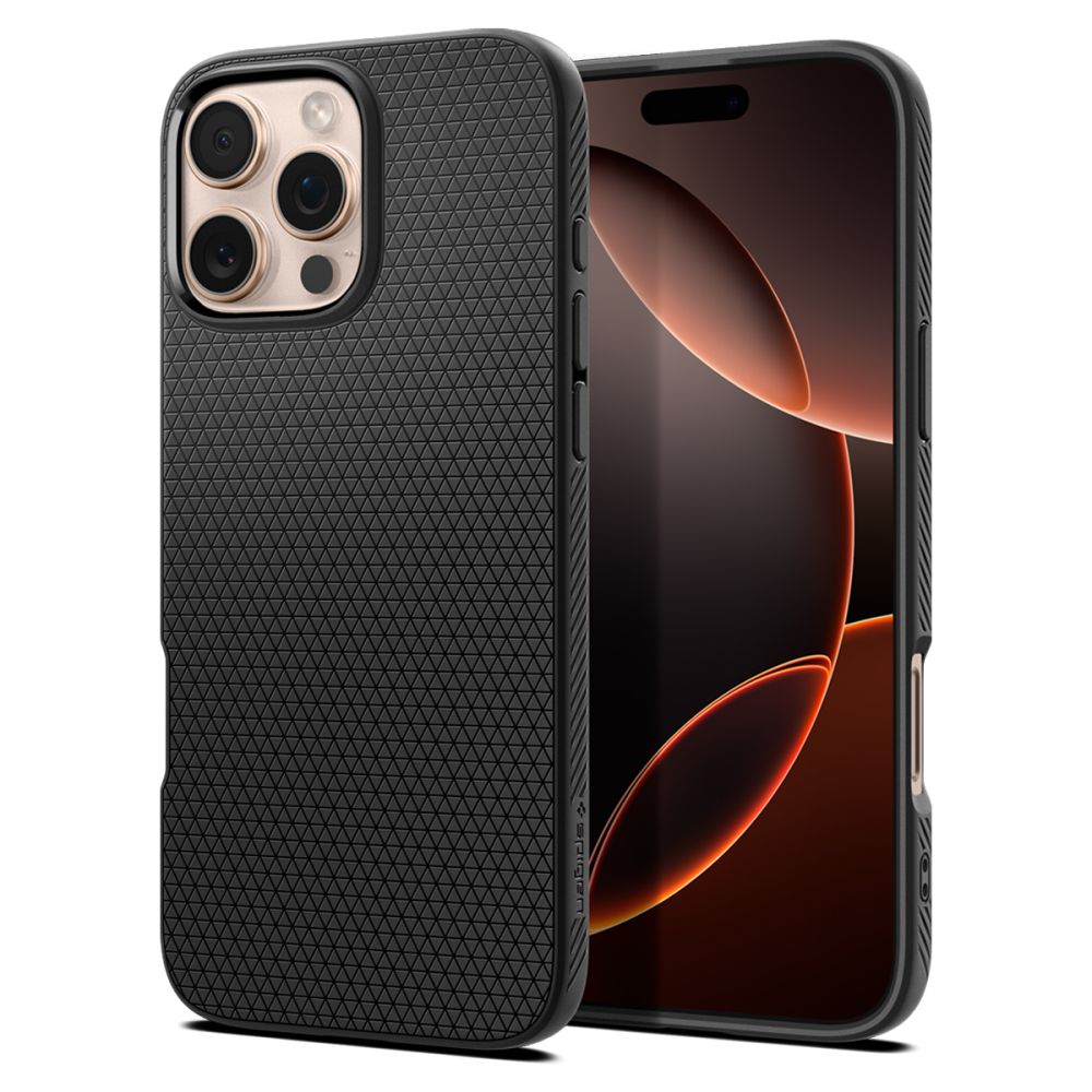 Spigen Liquid Air für iPhone 16 Pro – Matte Black
