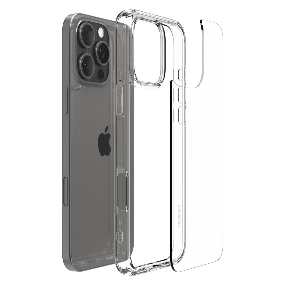 Spigen Ultra Hybrid iPhone 16 Pro Crystal Clear - phone case - alternate view 9 | Mobilrise