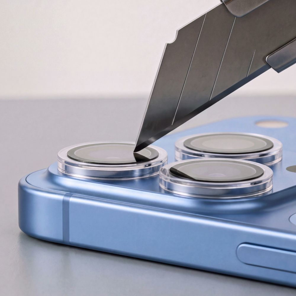 Tech-Protect Camring Fit+ iPhone 18 Pro / Max Clear - camera lens protector - alternate view 7 | Mobilrise
