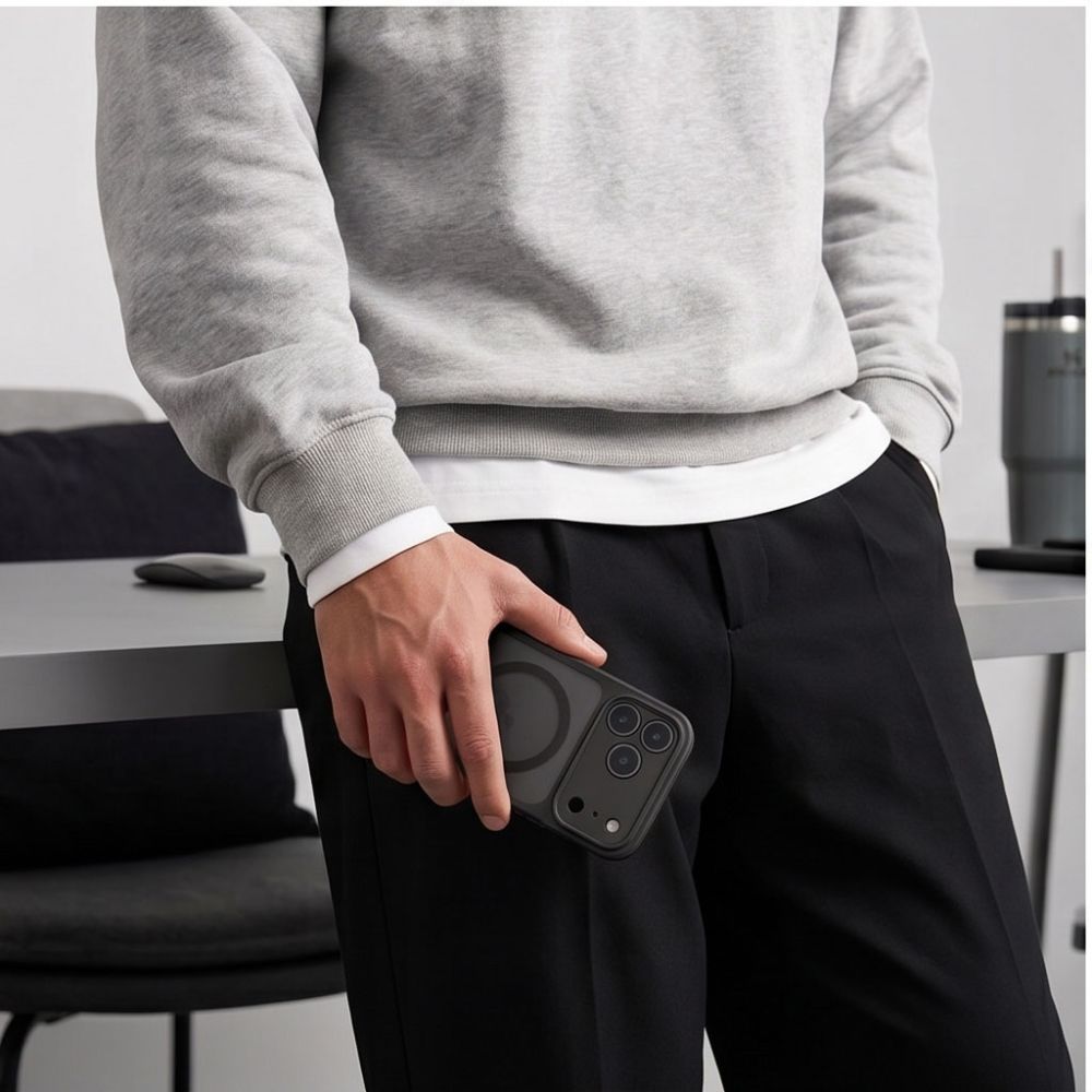 Tech-Protect Basicmag Magsafe iPhone 17 Pro / 18 Pro Matte Black - phone case - alternate view 9 | Mobilrise