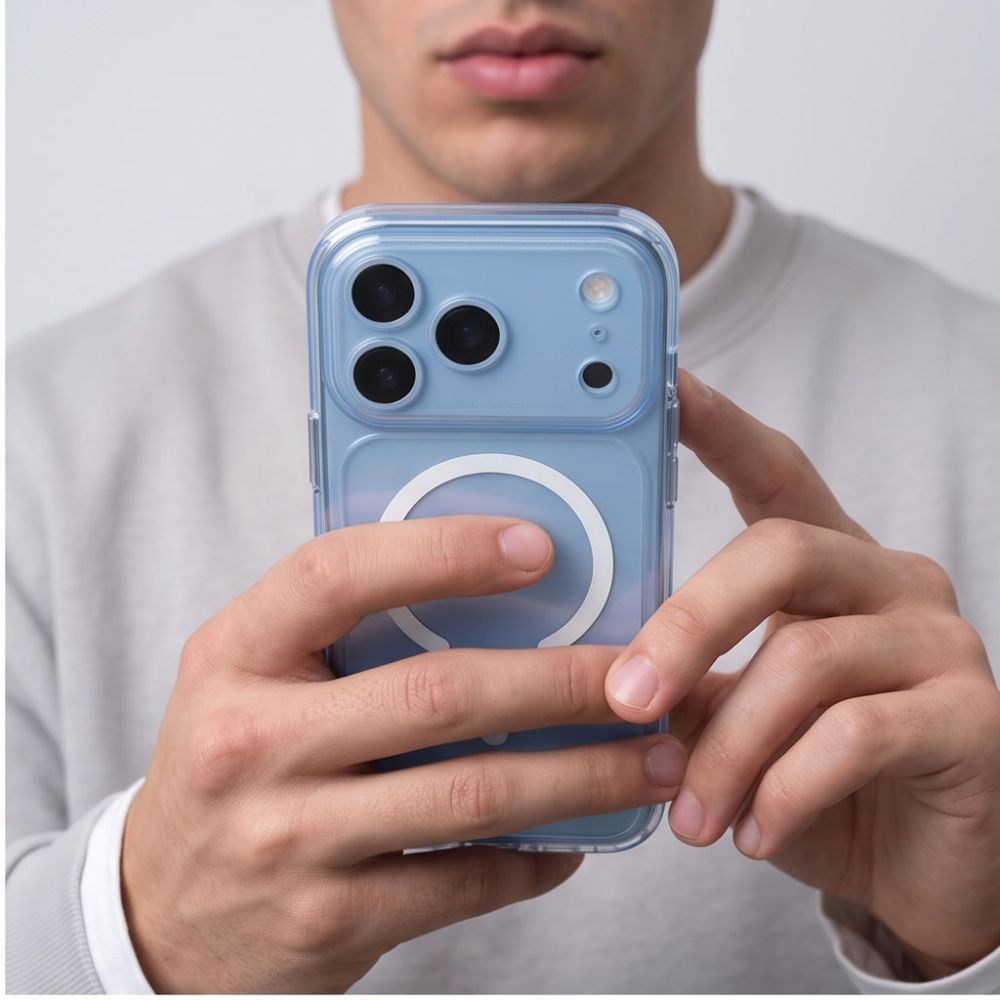 Tech-Protect Magpeak Magsafe Cc iPhone 17 Pro / 18 Pro Clear - phone case - alternate view 7 | Mobilrise