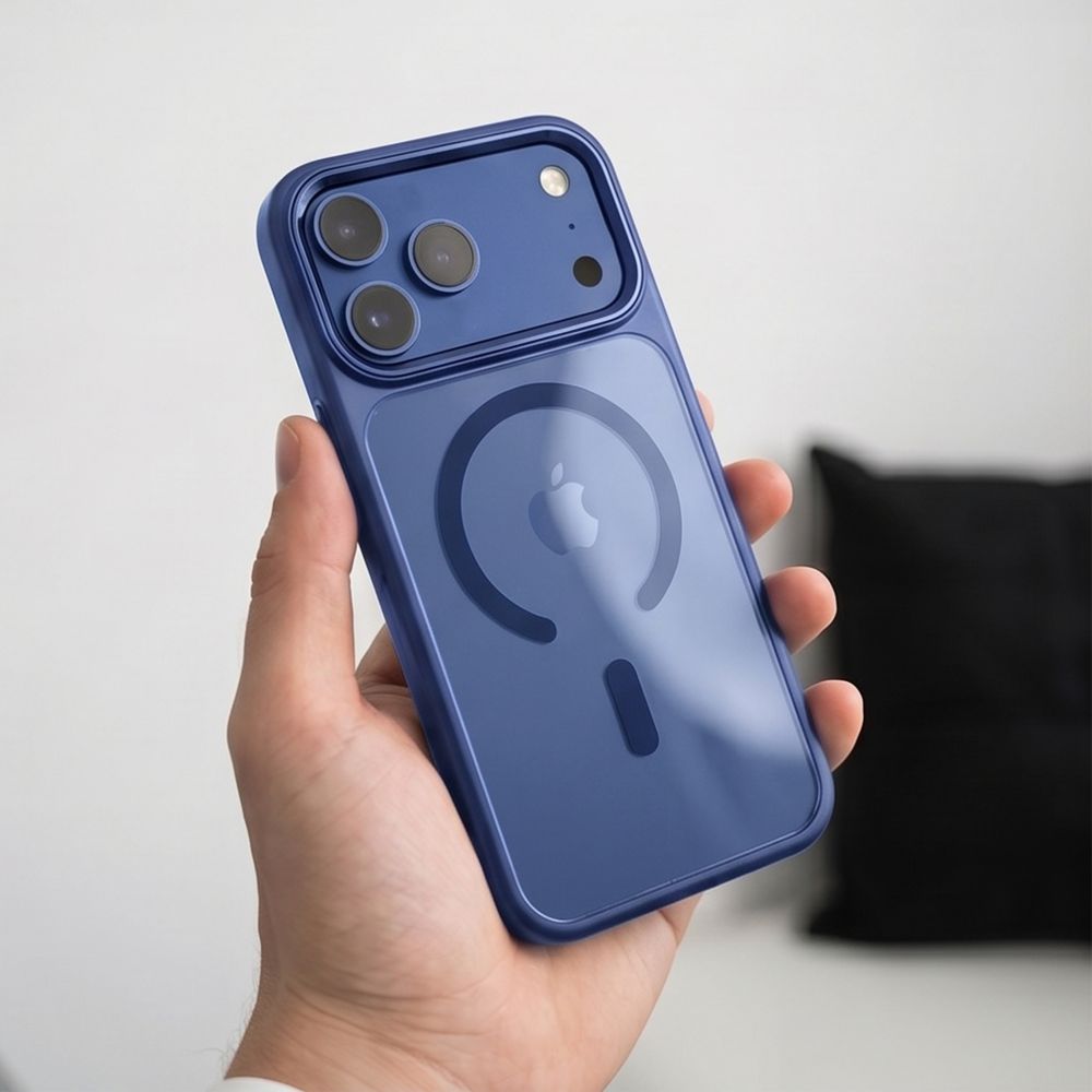Tech-Protect Magmat Magsafe Cc iPhone 17 Pro Max / 18 Pro Max Deep Blue/Clear - phone case - alternate view 9 | Mobilrise