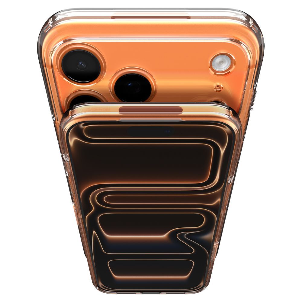 Spigen Ultra Hybrid 'T' Mag Magsafe iPhone 17 Pro / 18 Pro Glossy Orange - phone case - alternate view 9 | Mobilrise