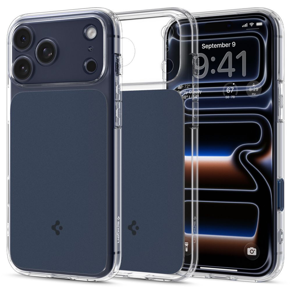 Spigen Ultra Hybrid 'T' Mag MagSafe für iPhone 17 Pro – Matte Blue