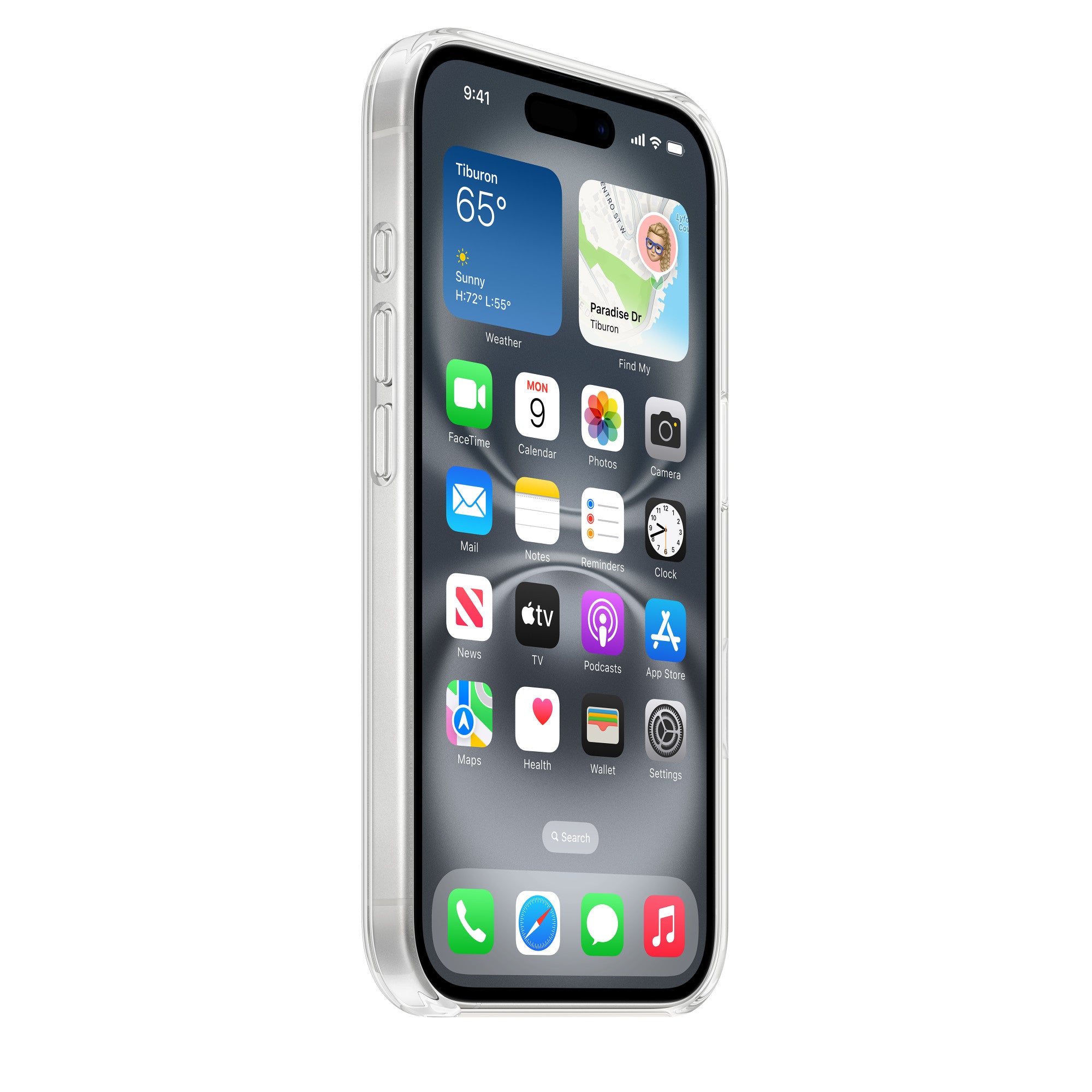 Apple Clear Case mit MagSafe für iPhone 16