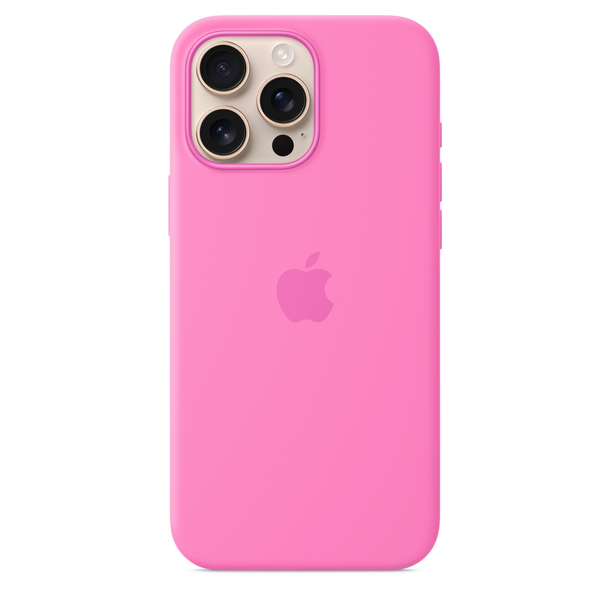 Apple iPhone 16 Pro Max Silikon Case mit MagSafe – Pfingstrose