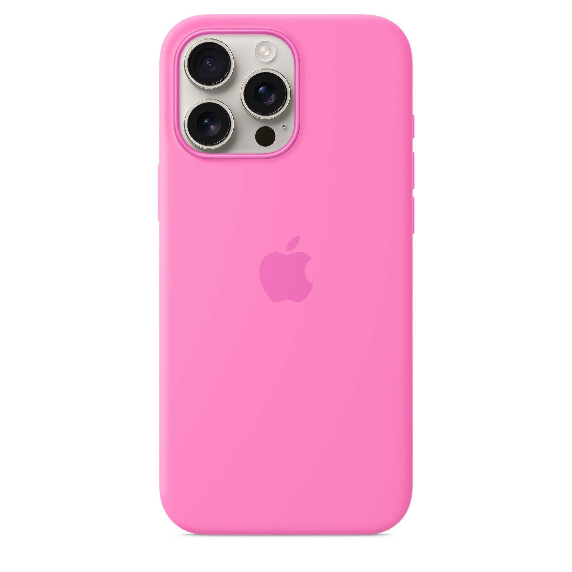 Apple iPhone 16 Pro Max Silikon Case mit MagSafe – Pfingstrose
