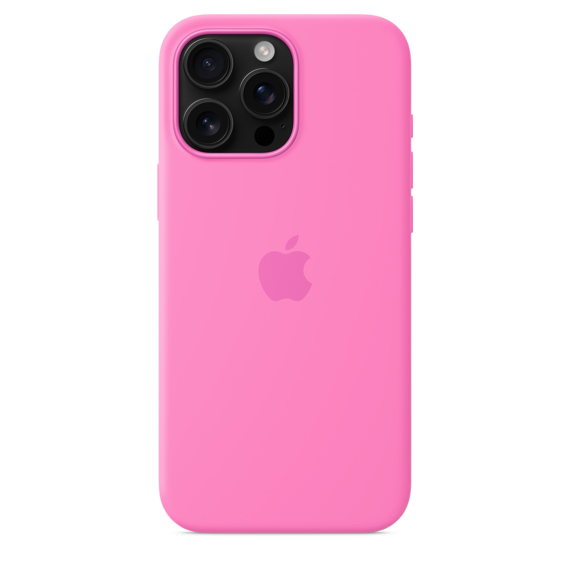 Apple iPhone 16 Pro Max Silikon Case mit MagSafe – Pfingstrose