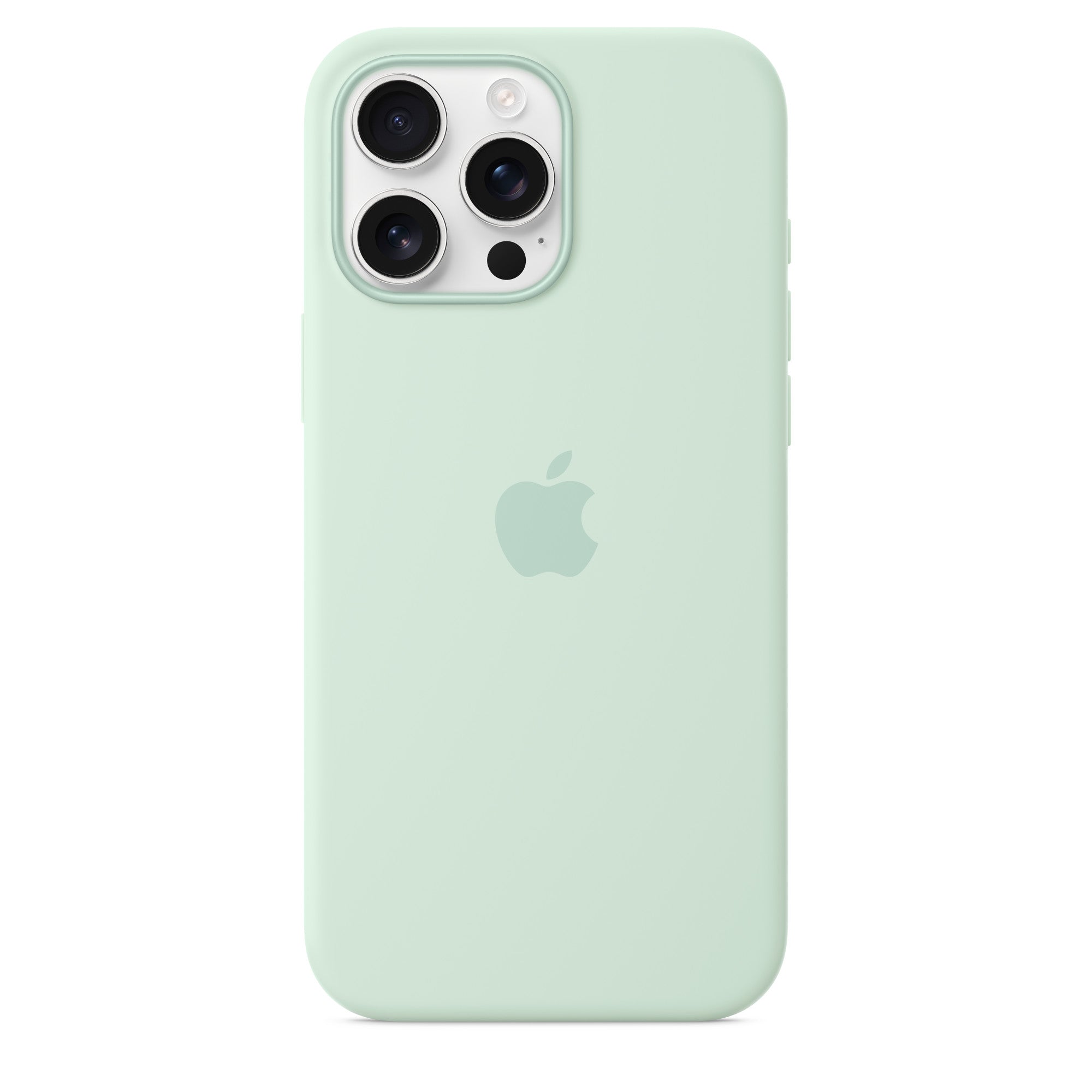 Apple iPhone 16 Pro Max Silikon Case mit MagSafe – Aquamarin