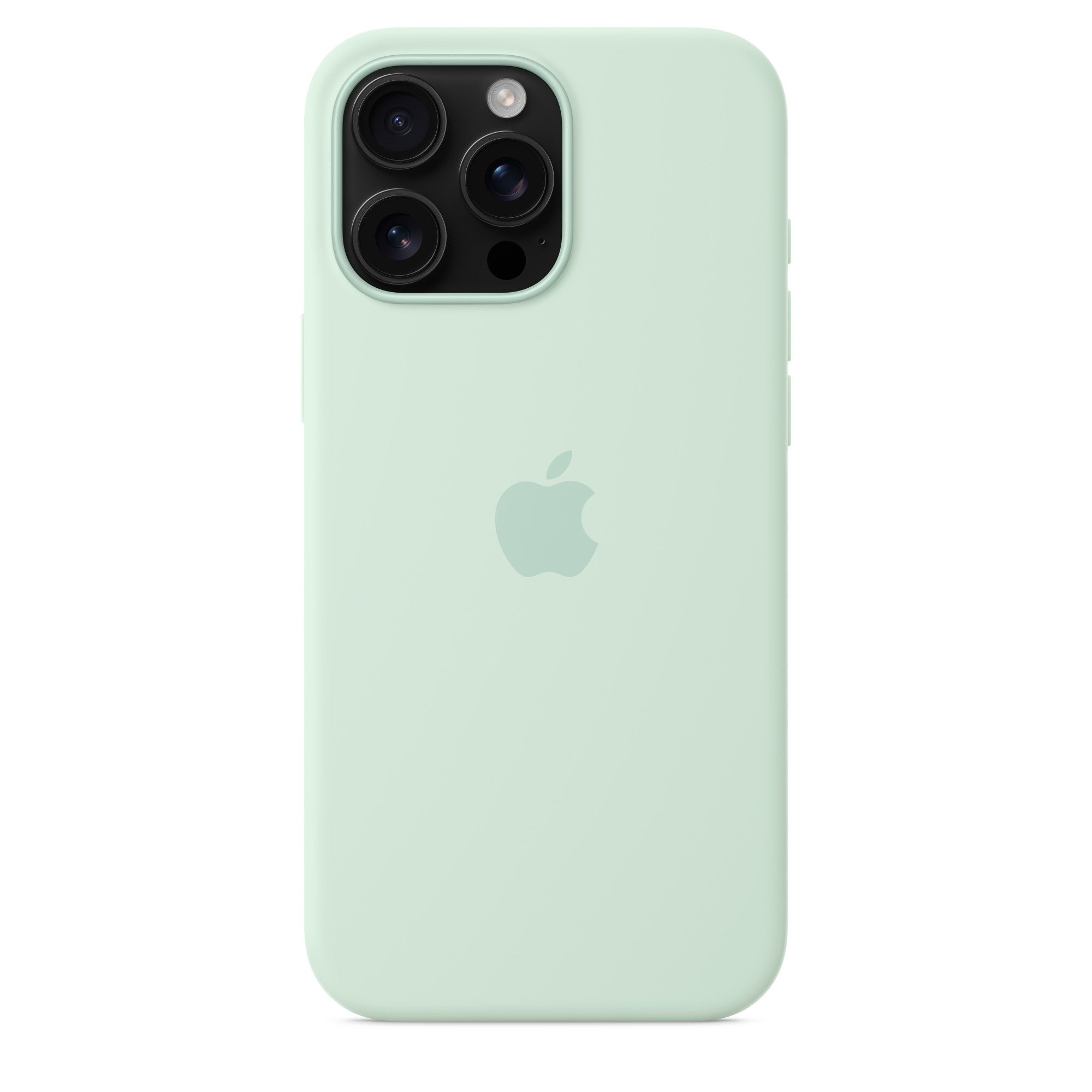 Apple iPhone 16 Pro Silikon Case mit MagSafe – Aquamarin