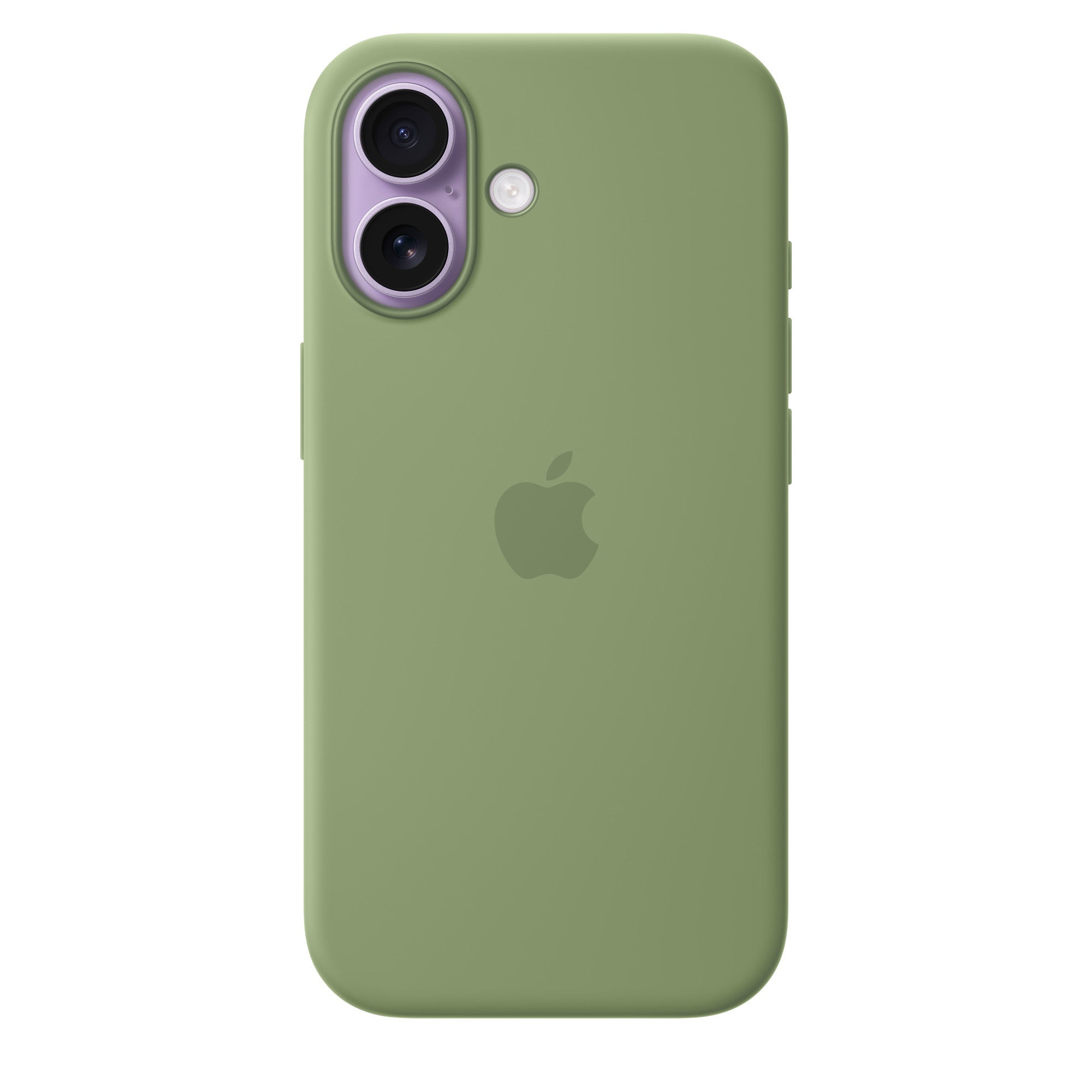 Apple iPhone 17 Silicone Case with MagSafe – Light Moss
