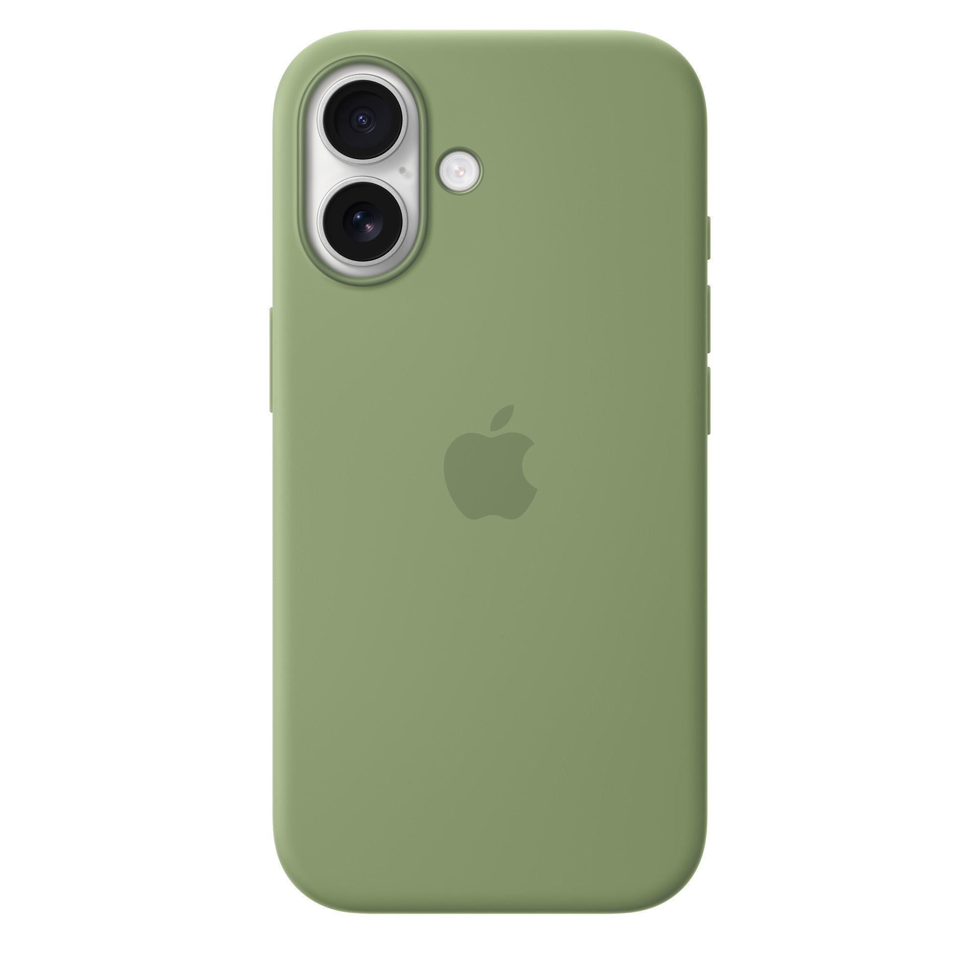 Apple iPhone 17 Silicone Case with MagSafe – Light Moss