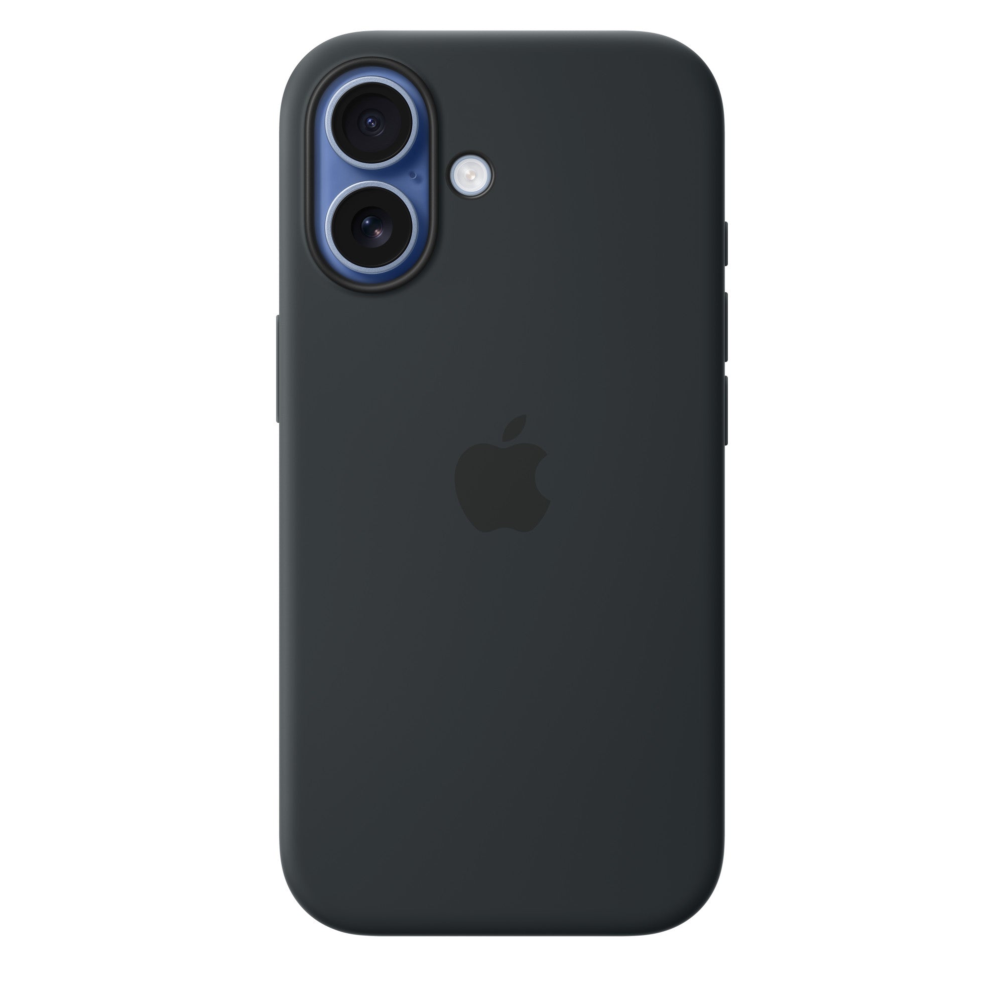 Coque en silicone Apple iPhone 17 avec MagSafe – Noir