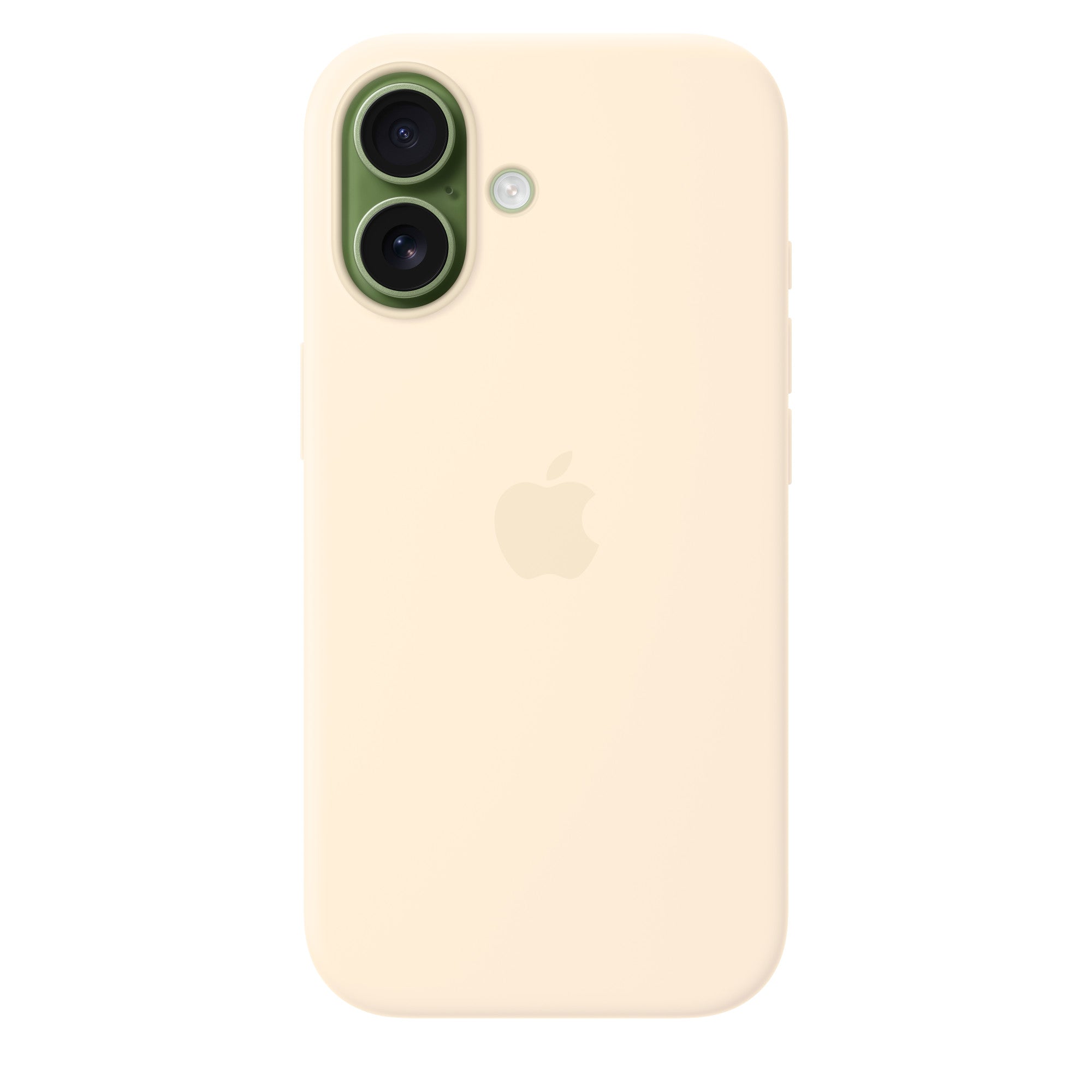 Apple iPhone 17 Silicone Case with MagSafe – Vanilla