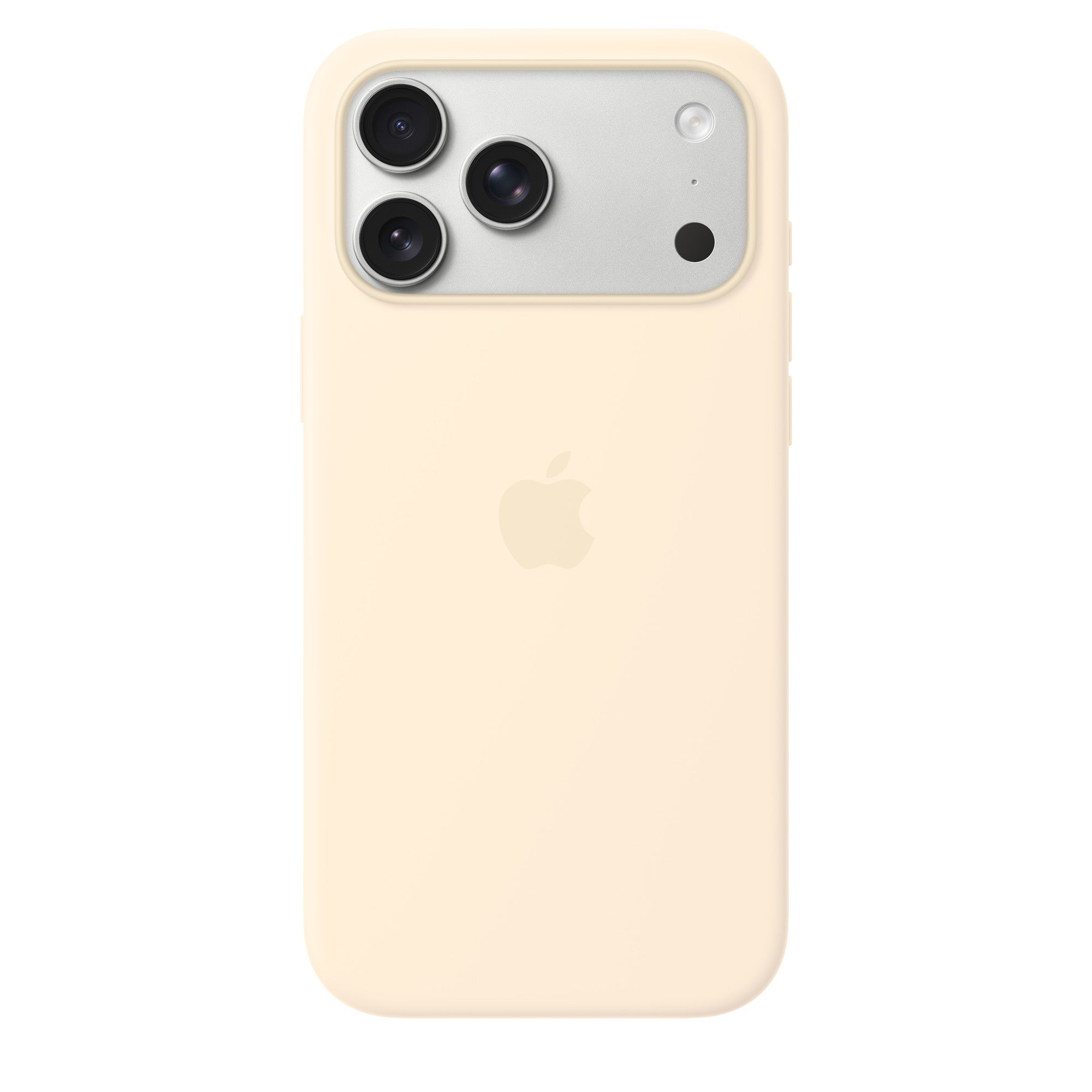Apple iPhone 17 Pro Silicone Case with MagSafe – Vanilla