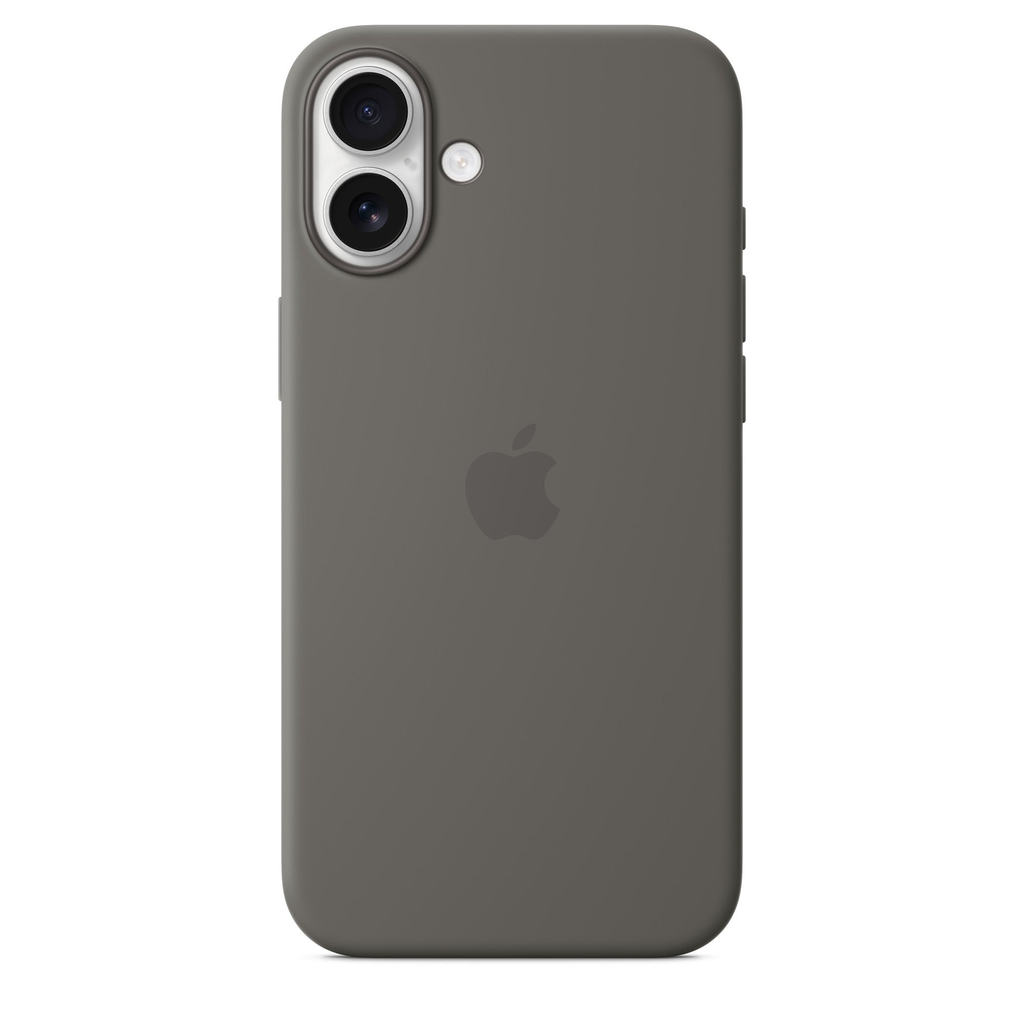 Apple iPhone 16 Silicone Case with MagSafe - Stone Gray
