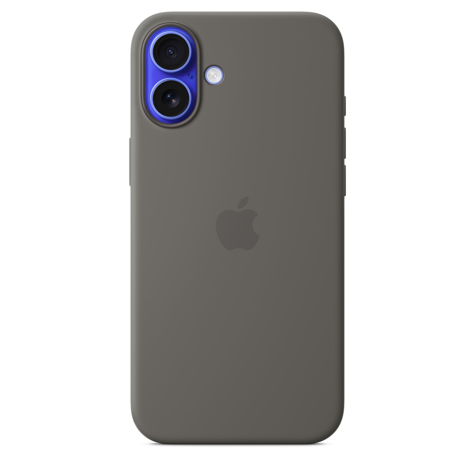 Custodia Apple in Silicone per iPhone 16 con MagSafe - Grigio Pietra