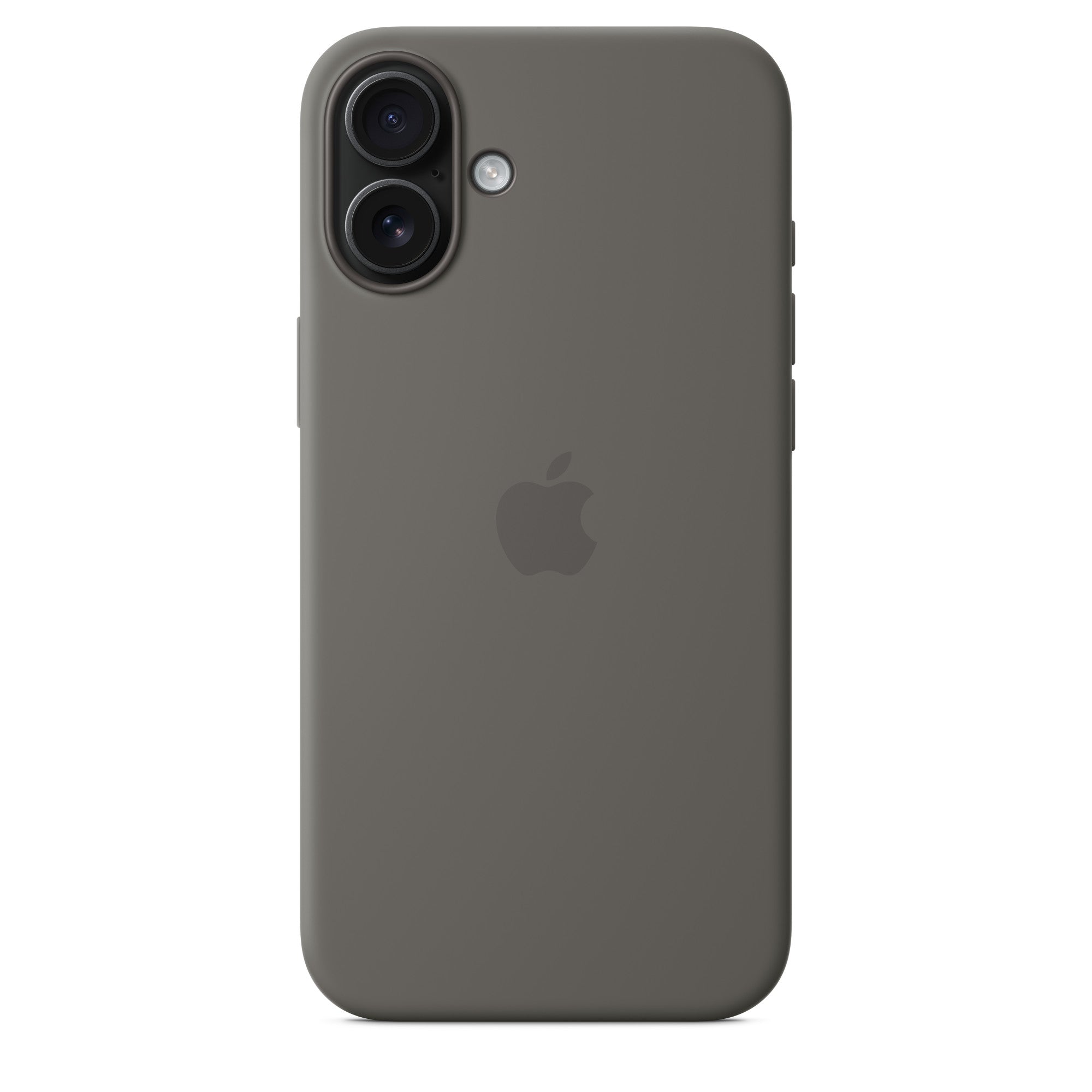 Custodia Apple in Silicone per iPhone 16 con MagSafe - Grigio Pietra