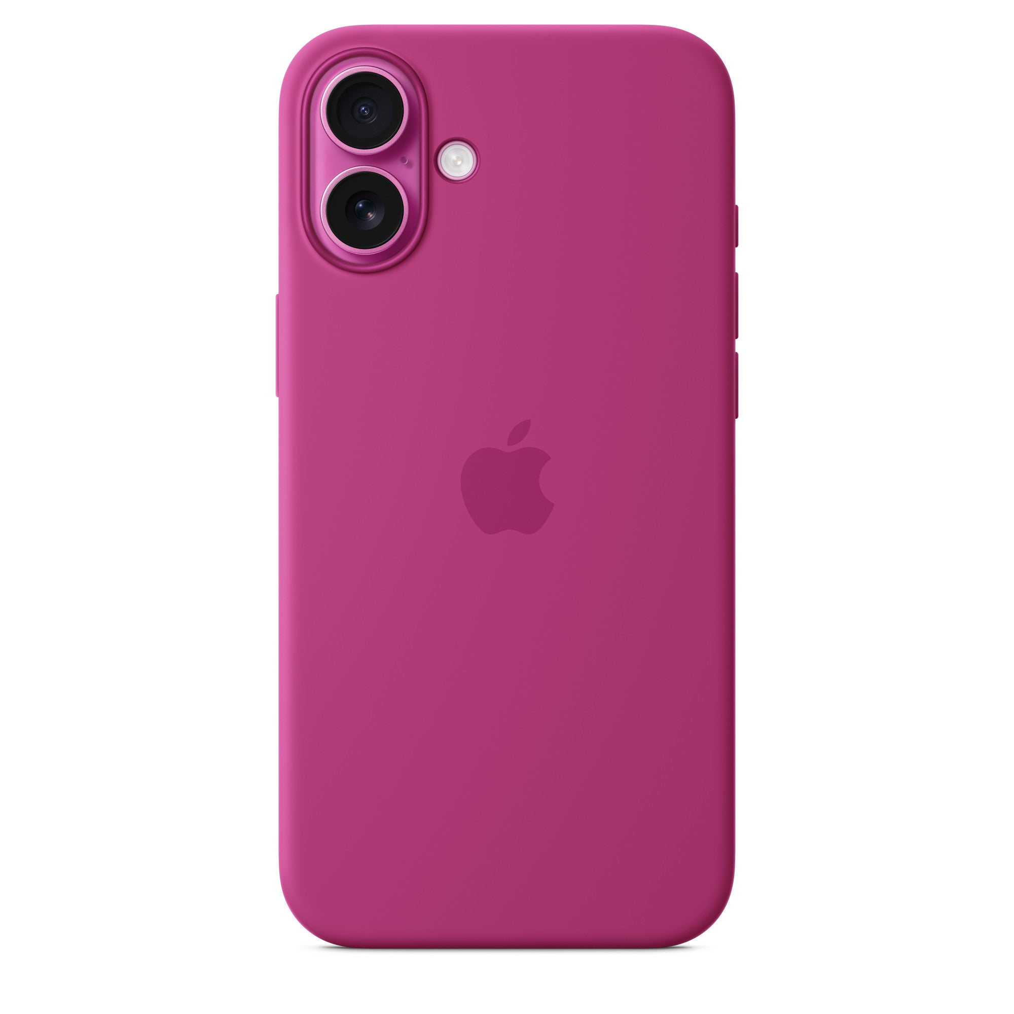 Apple iPhone 16 Silicone Case with MagSafe - Fuchsia