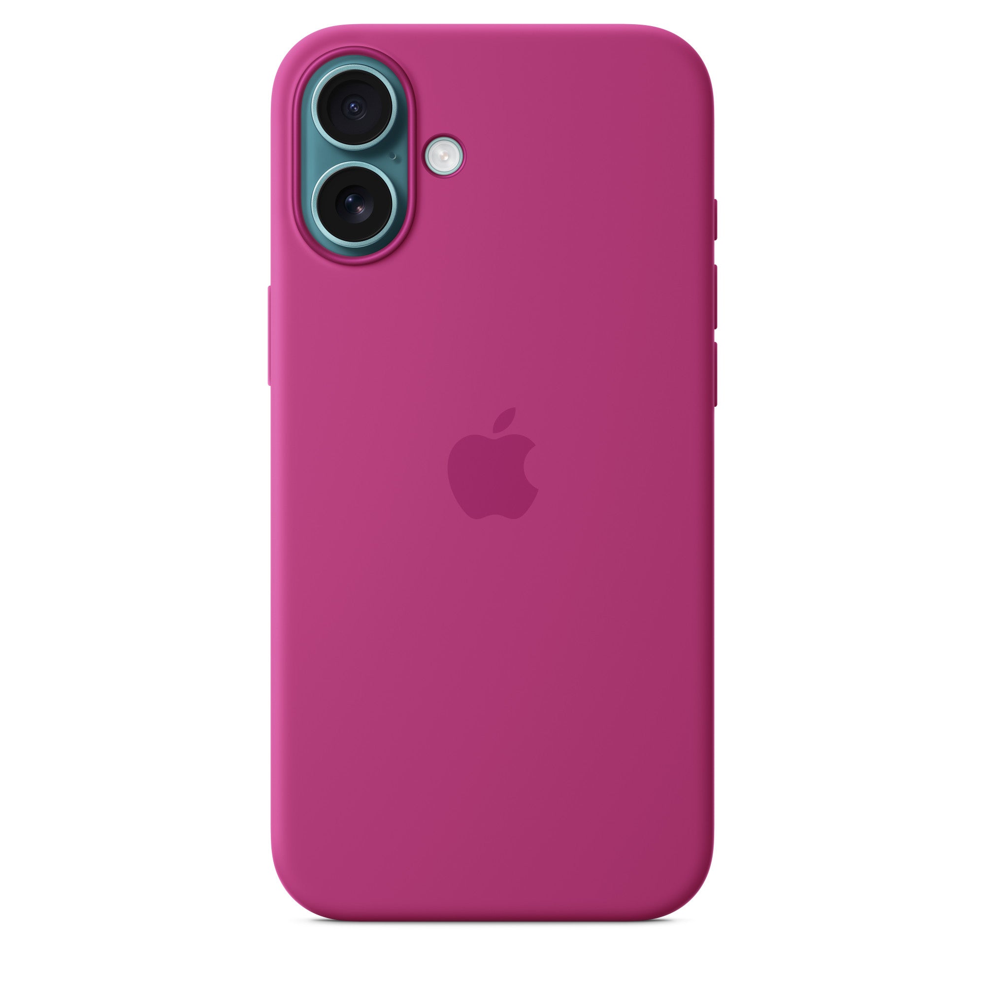 Apple iPhone 16 Silicone Case with MagSafe - Fuchsia