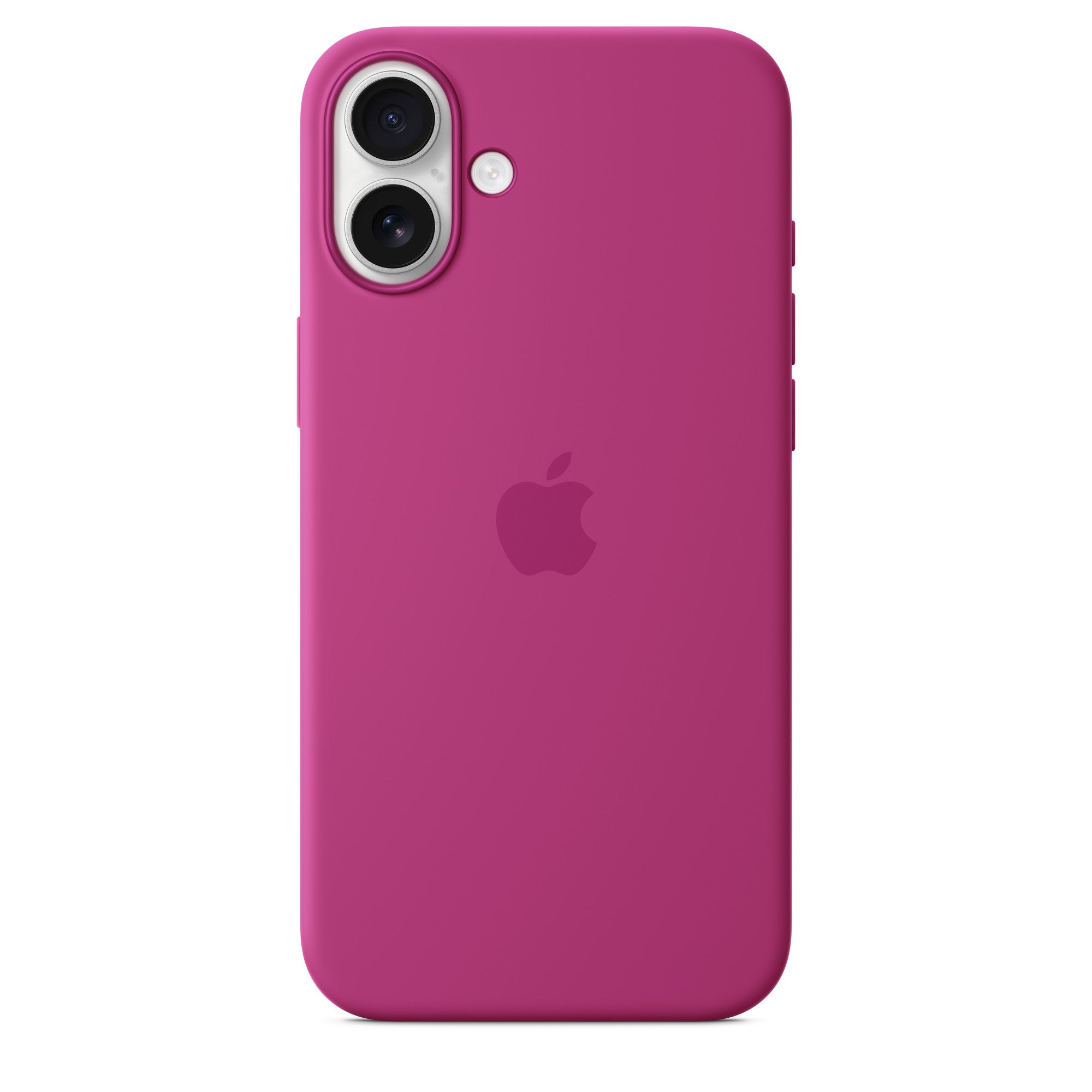 Apple iPhone 16 Silicone Case with MagSafe - Fuchsia