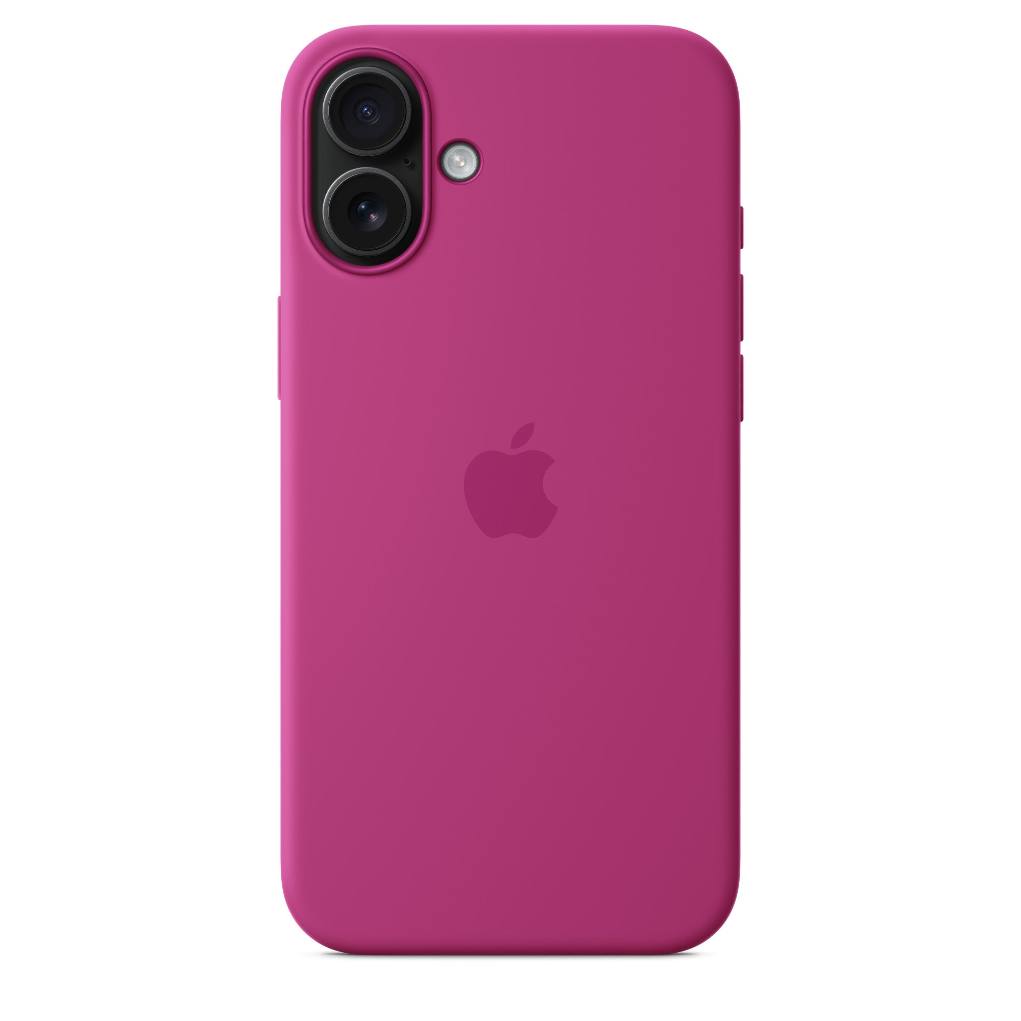 Apple iPhone 16 Silicone Case with MagSafe - Fuchsia