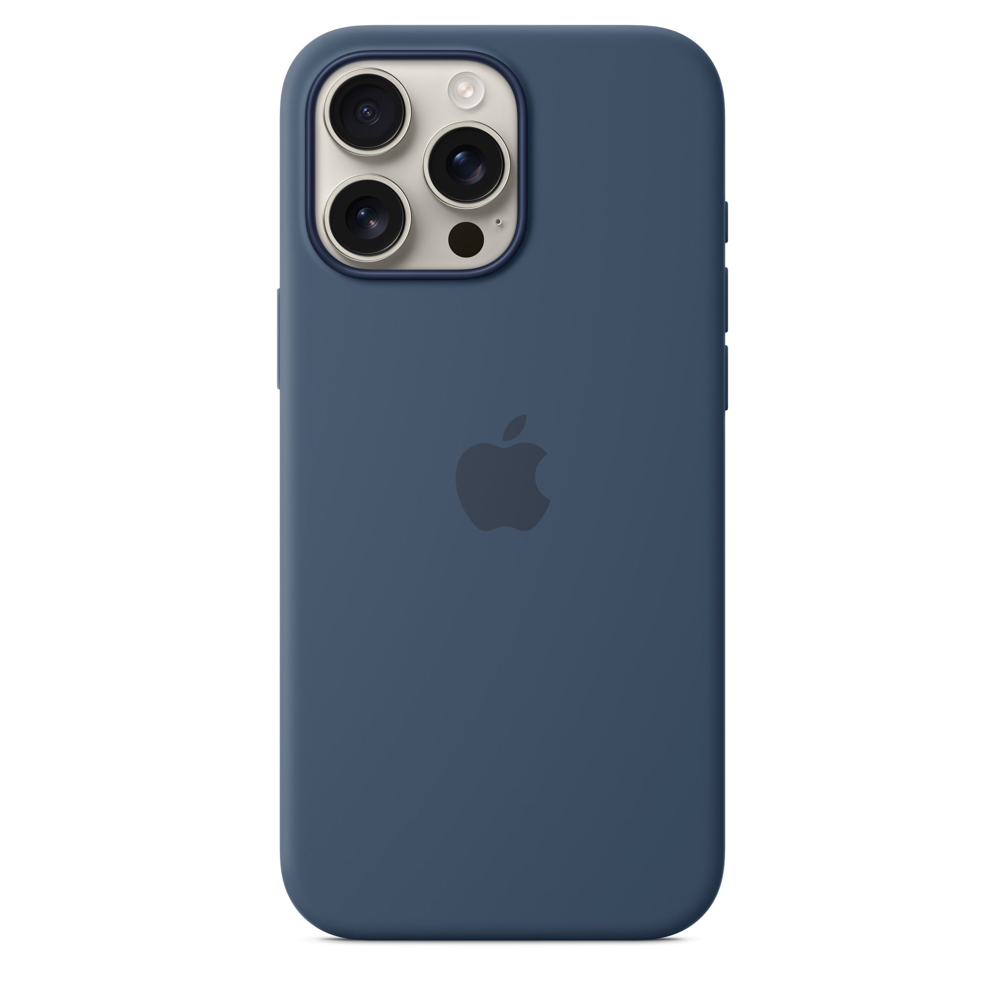 Custodia Apple in Silicone per iPhone 16 Pro Max con MagSafe - Denim