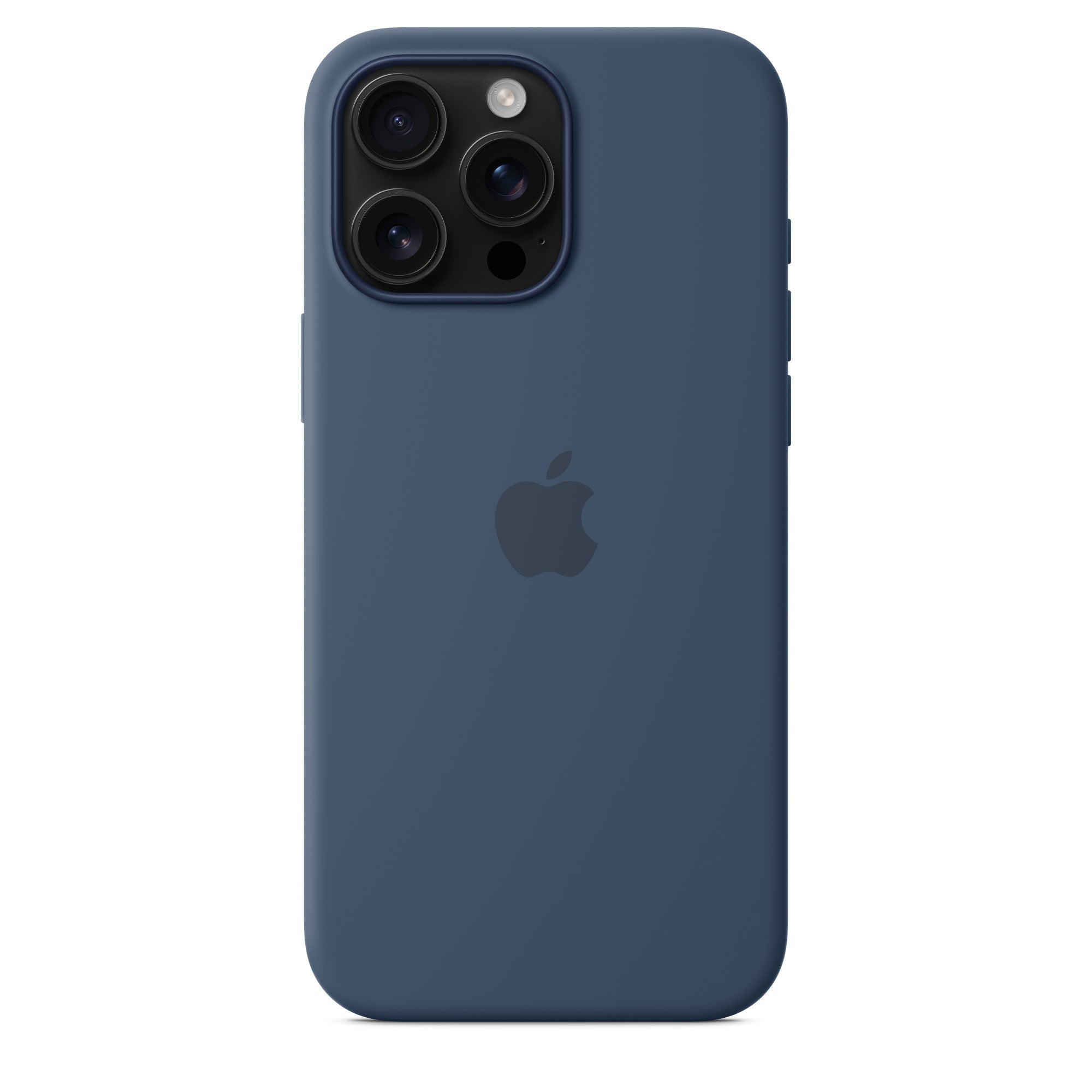 Custodia Apple in Silicone per iPhone 16 Pro Max con MagSafe - Denim
