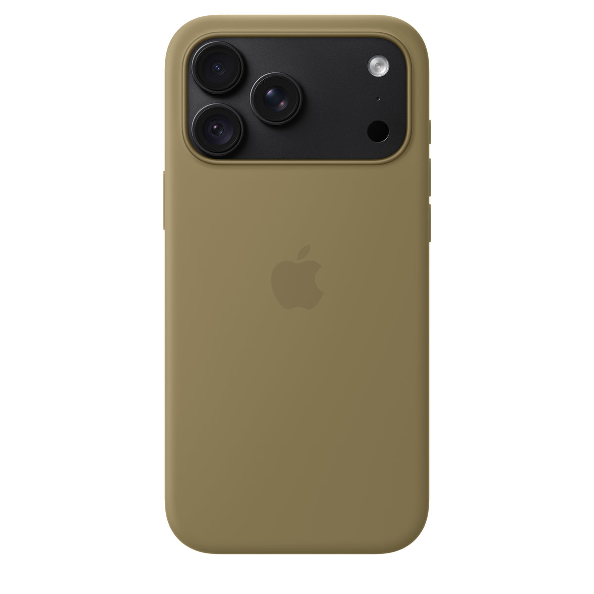 Apple iPhone 18 Pro Max Silicone Case with MagSafe Olive - alternate view 4 | Mobilrise